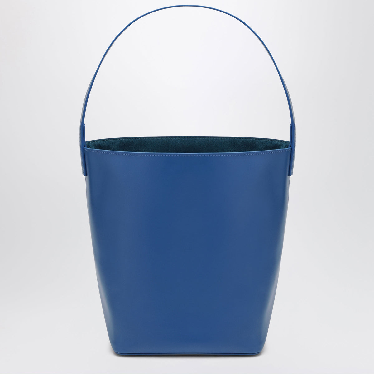 Auralee S Blue Cowhide Shoulder Bag Women AURALEE