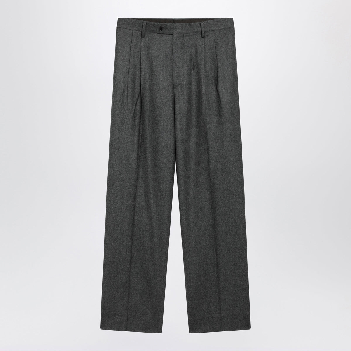 Auralee Charcoal Grey Trousers In Wool Men AURALEE