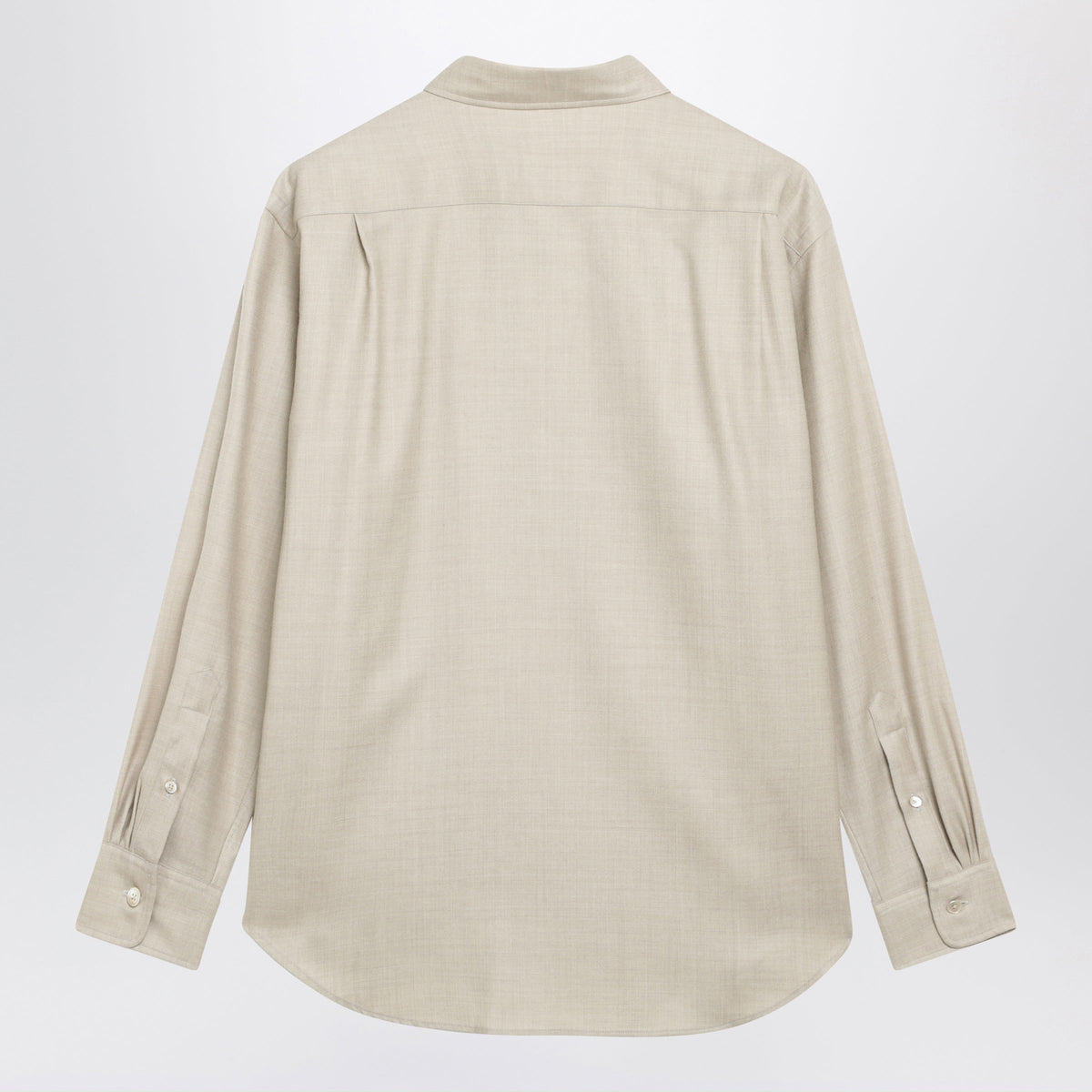 Auralee Beige Shirt In Wool Women AURALEE