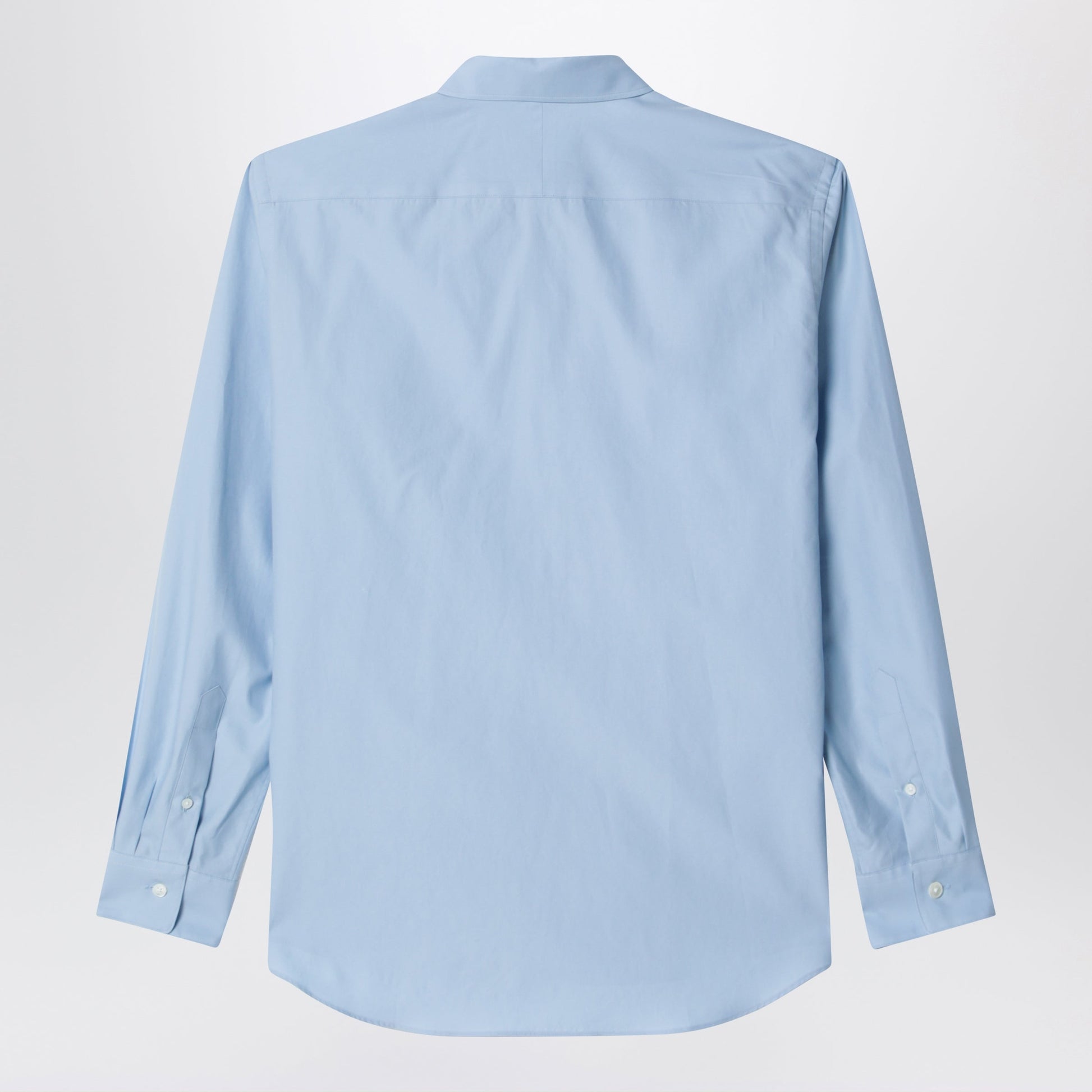 Auralee Light Blue Slim-Fit Cotton Twill Shirt Men AURALEE