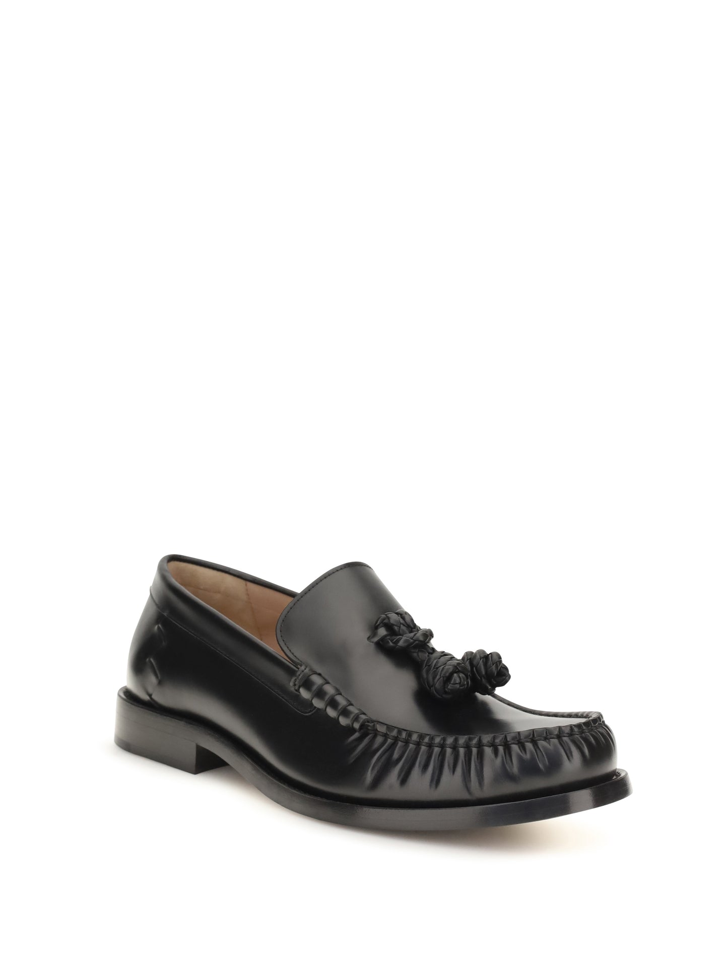 Bottega Veneta Men Ugo Leather Loafers BOTTEGA VENETA
