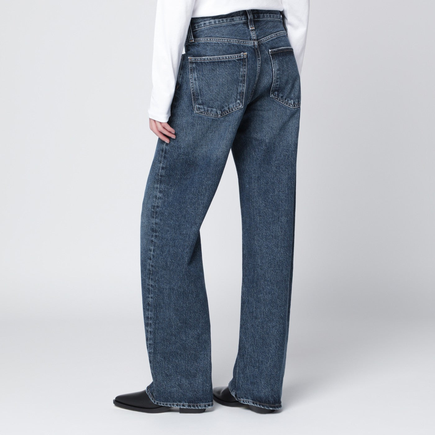 Agolde Blue Regenerated Denim Jeans Women AGOLDE