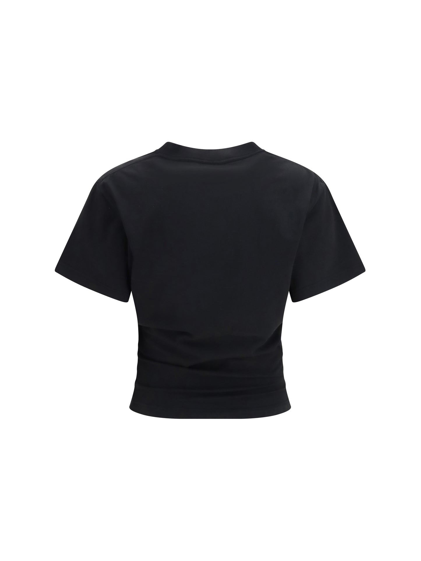 Balenciaga Women Vintage Holiday Cropped T-Shirt BALENCIAGA