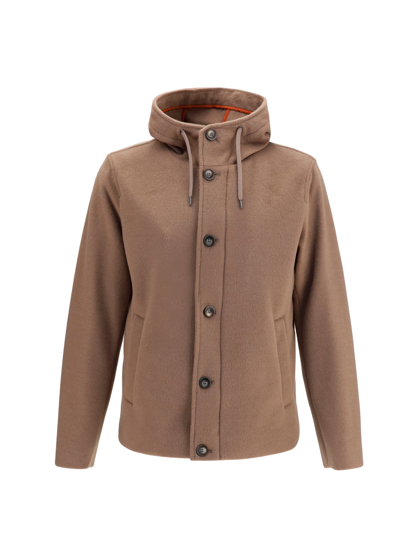 Herno Men Hooded Button-Front Jacket HERNO