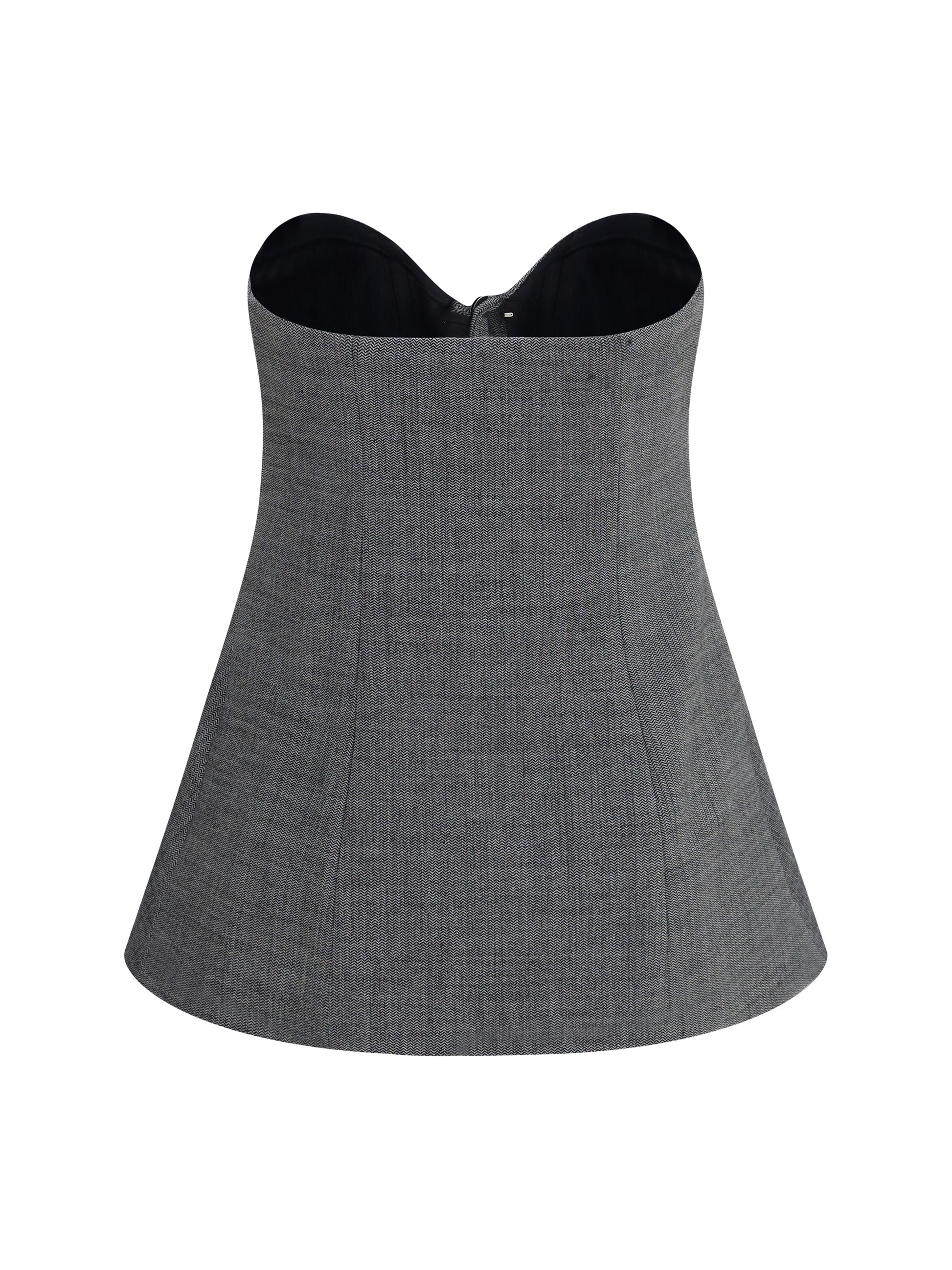 Magda Butrym Women Asymmetrical Wool Corset MAGDA BUTRYM