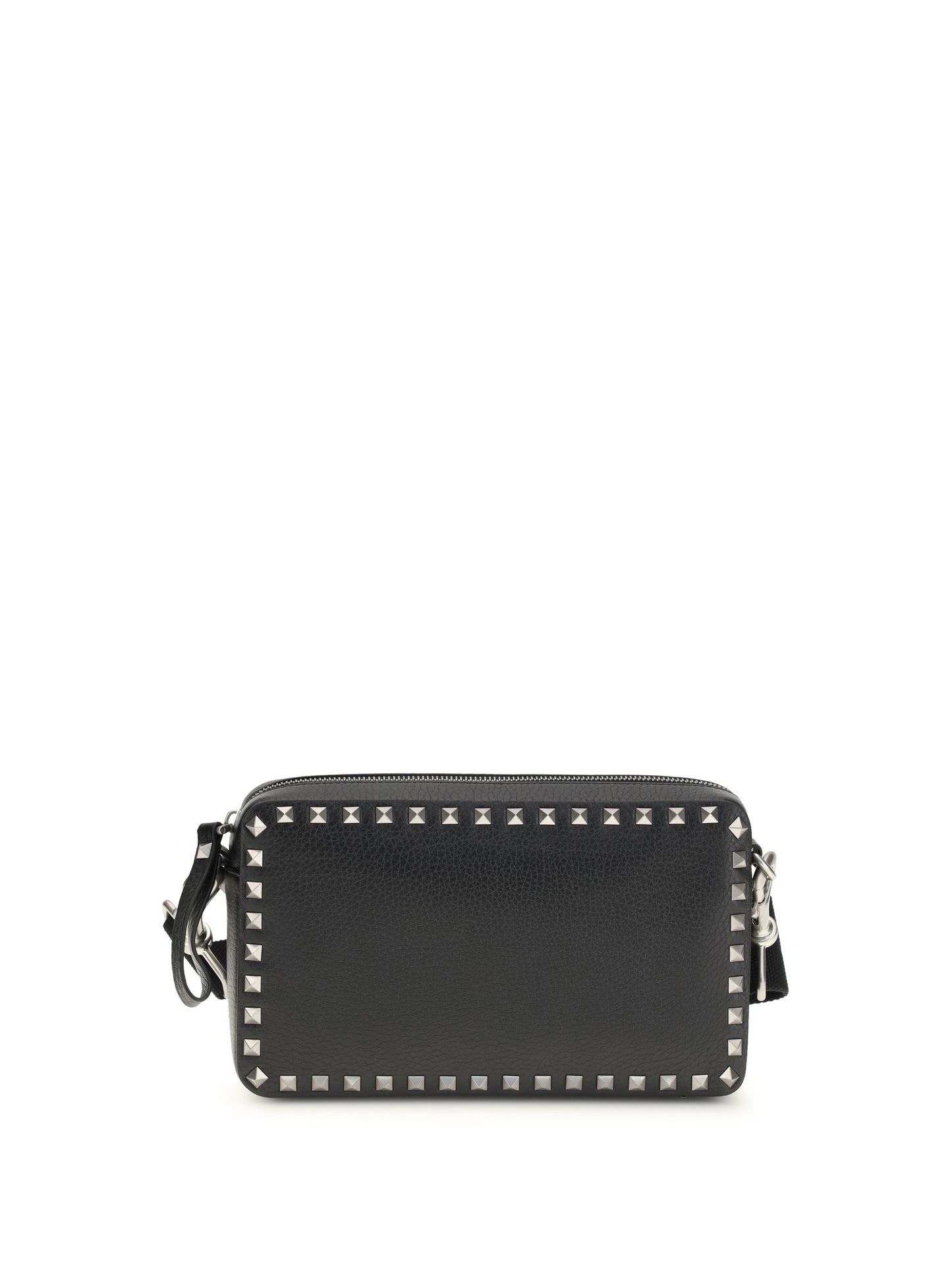 Valentino Garavani Men Rockstud Leather Shoulder Bag VALENTINO GARAVANI