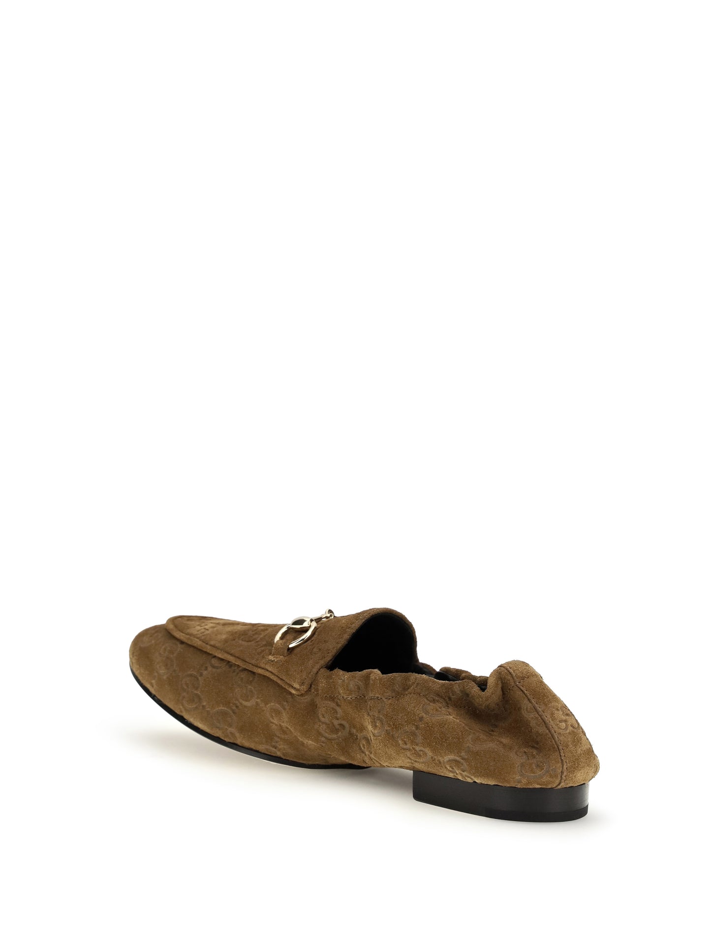 Gucci Women Gg Suede Loafers GUCCI