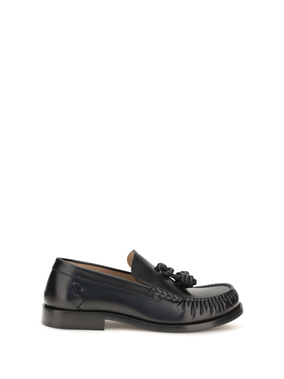 Bottega Veneta Men Ugo Leather Loafers BOTTEGA VENETA