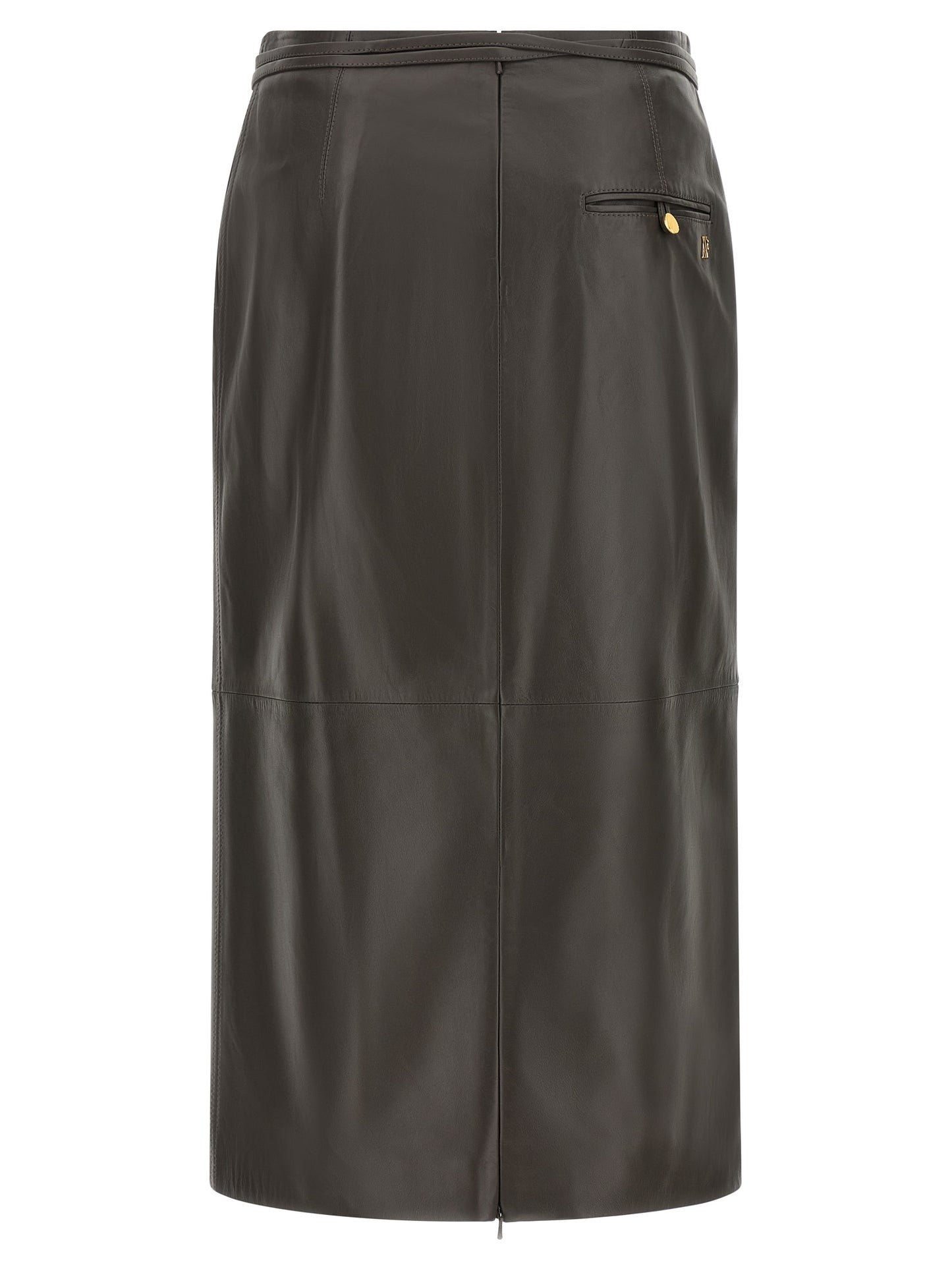 Alberta Ferretti Women Leather Skirt ALBERTA FERRETTI