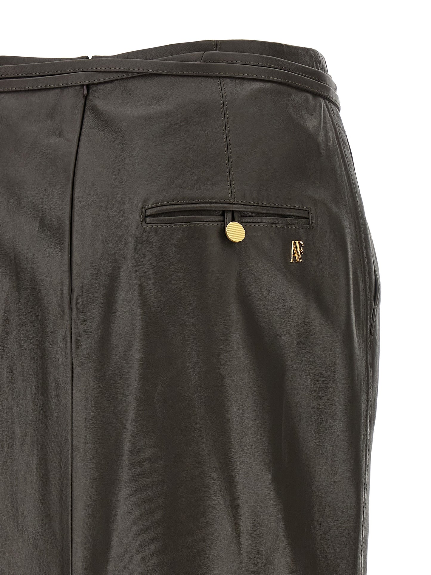 Alberta Ferretti Women Leather Skirt ALBERTA FERRETTI