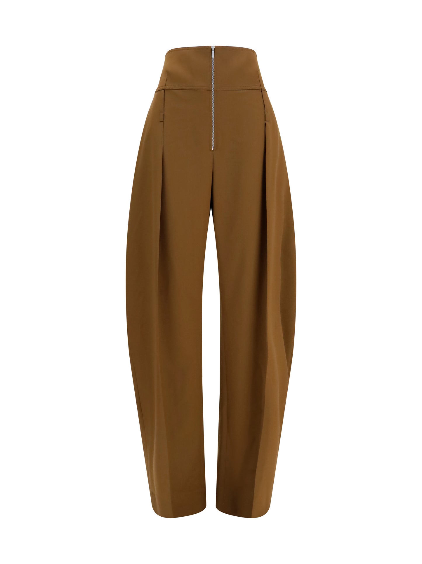 Ferragamo Women Wide Balloon-Fit Zip Pants