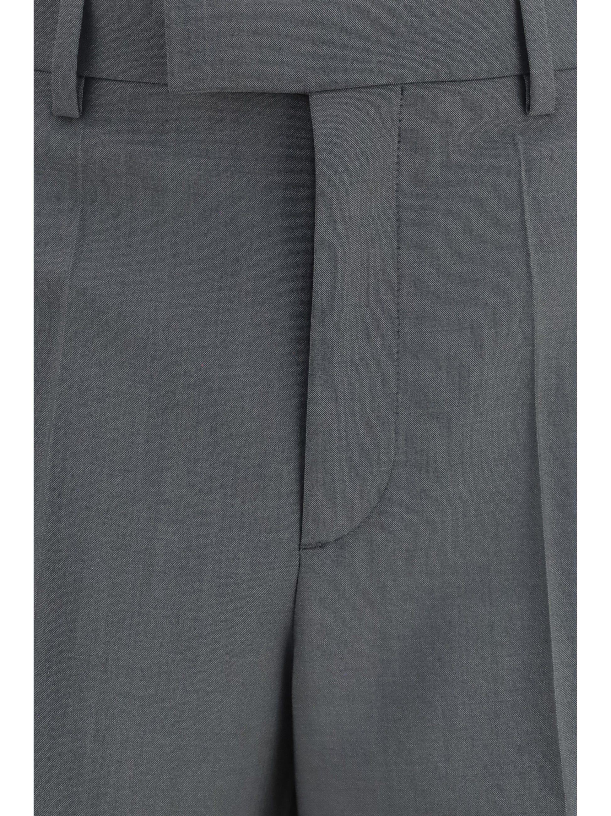 Valentino Men Wool And Mohair Tailored Pants VALENTINO
