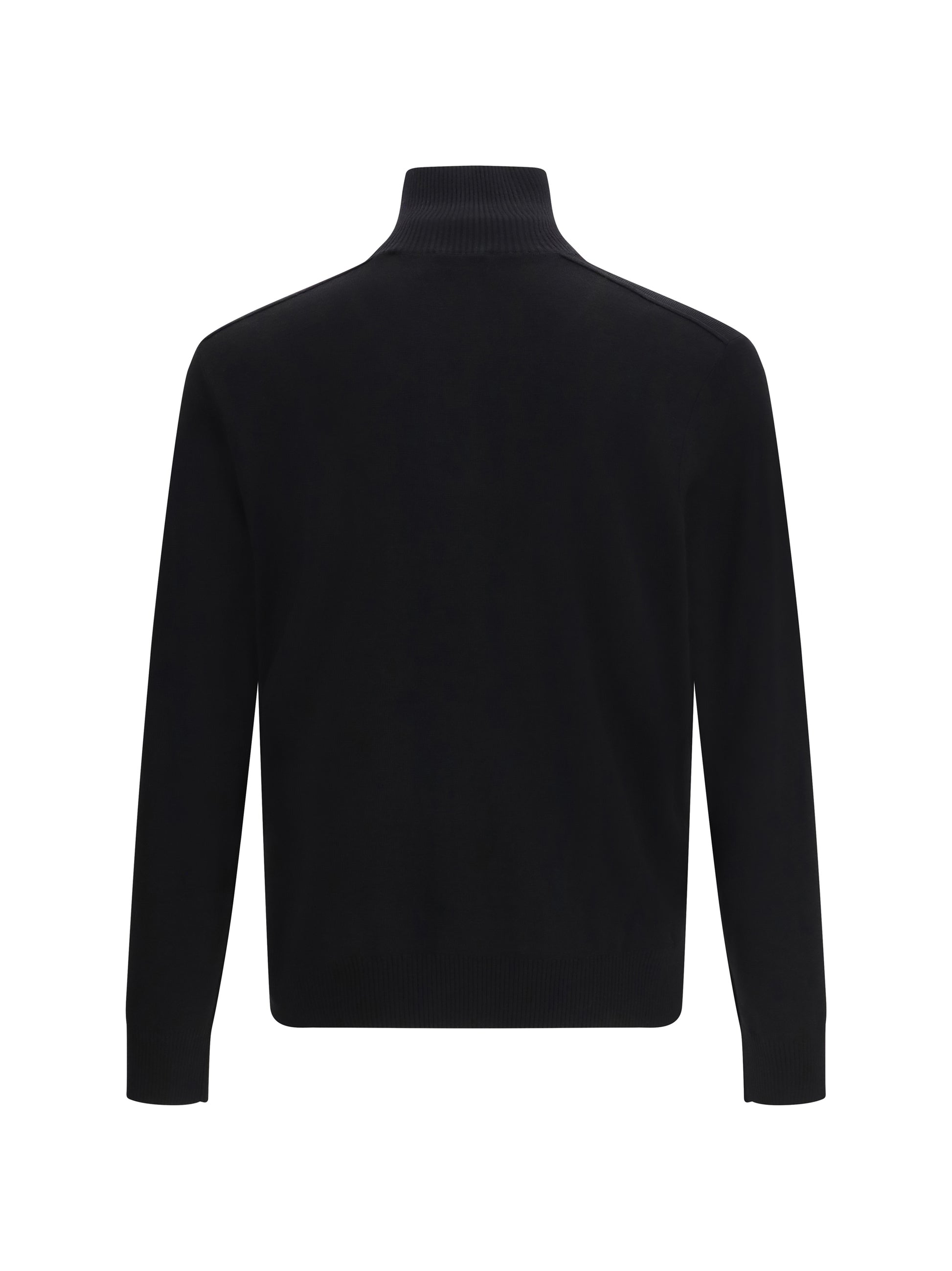 Burberry Men Check Wool Sweater BURBERRY