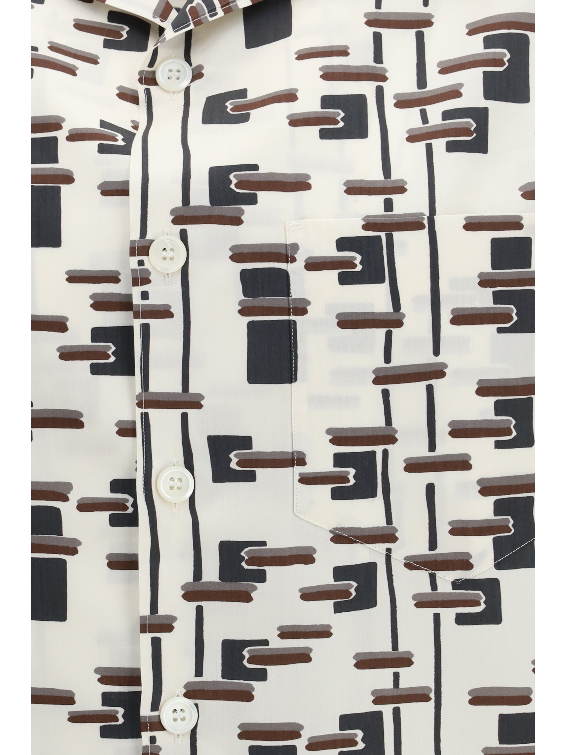 Prada Men Patterned Bowling Shirt PRADA