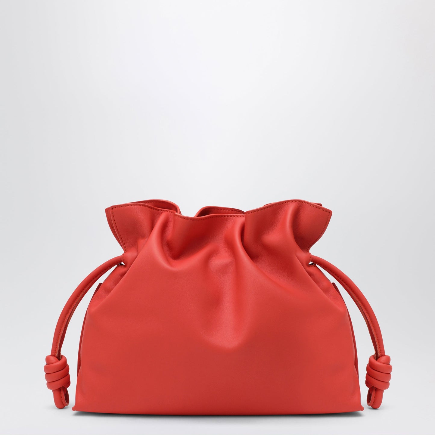 Loewe Medium Flamenco Clutch Bag In Orange Nappa Leather Women LOEWE