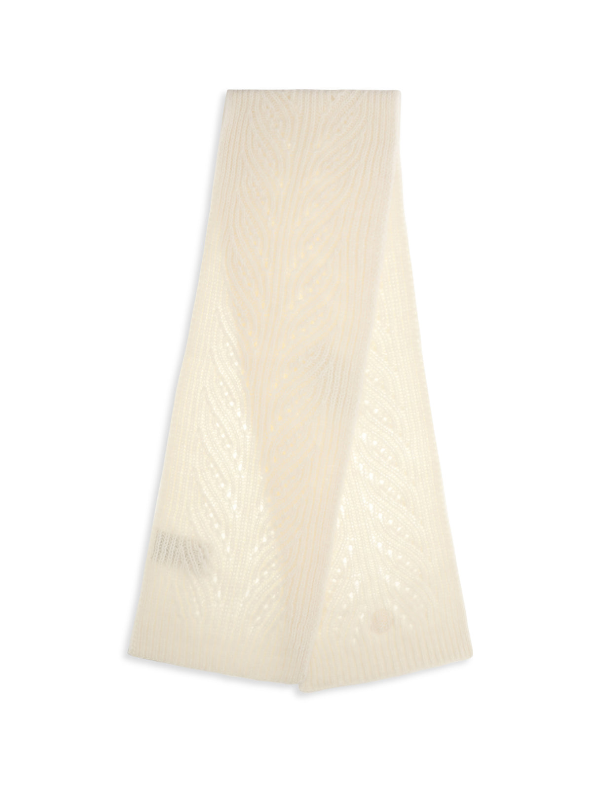 Moncler Women Tricot Alpaca And Cashmere-Blend Scarf MONCLER