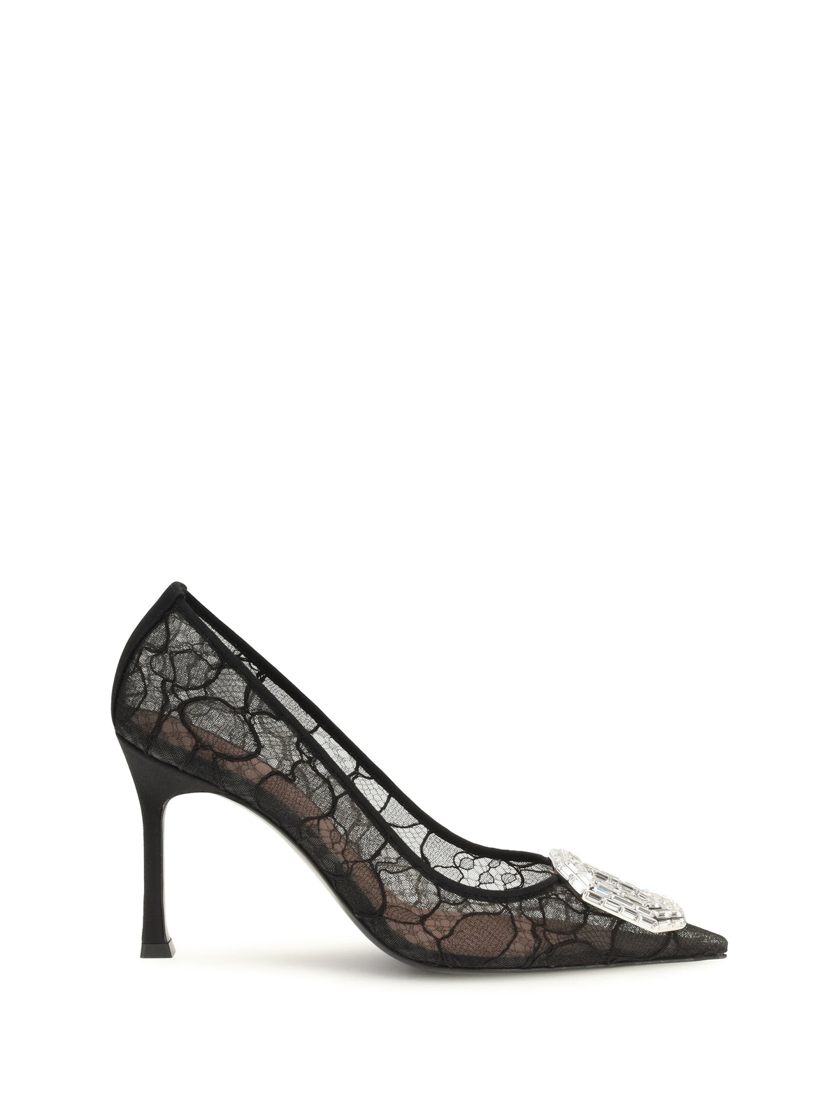 Amina Muaddi Women Camelia Lace Pumps AMINA MUADDI