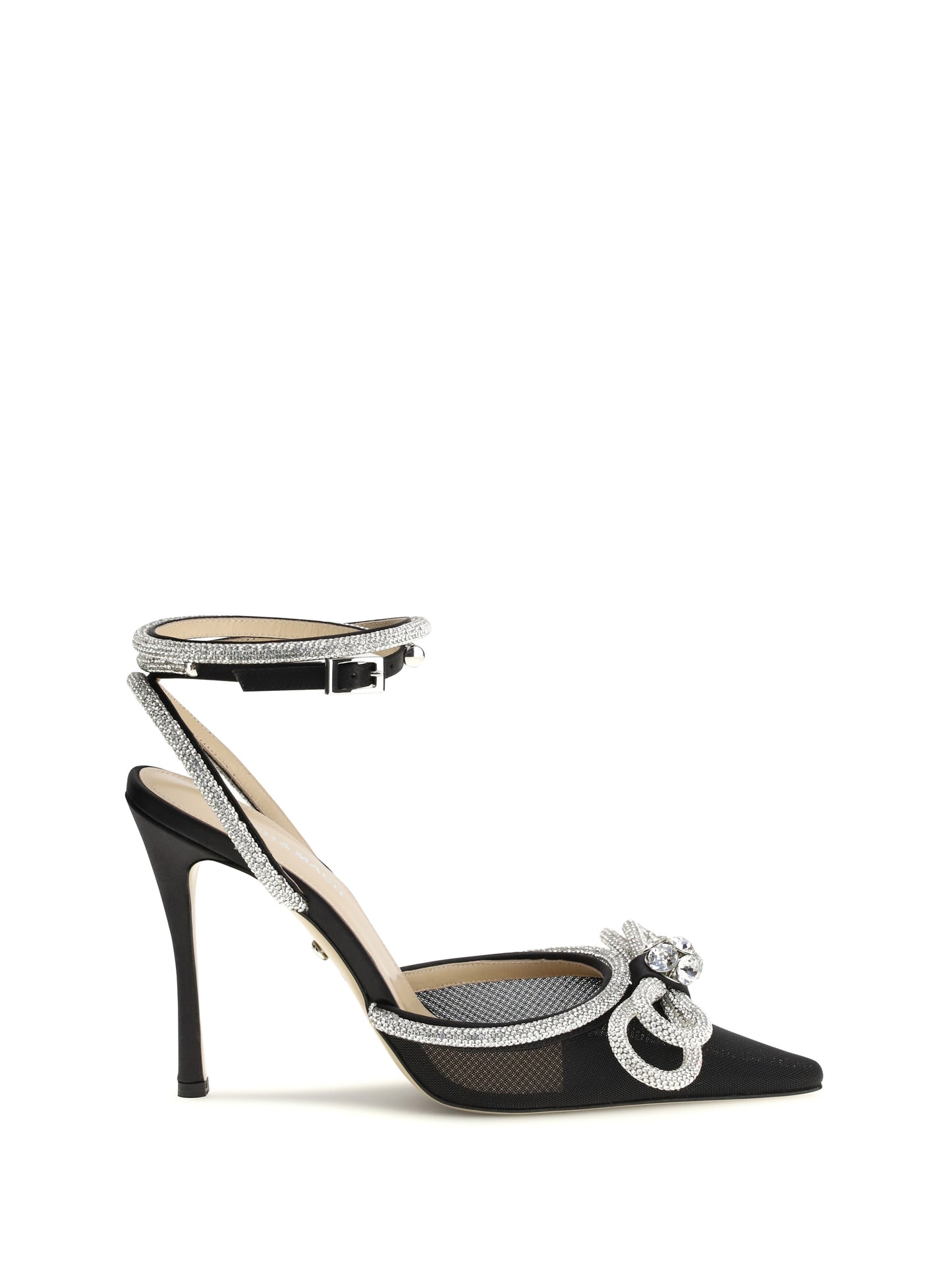 Mach & Mach Women Double Bow Satin Pumps MACH & MACH