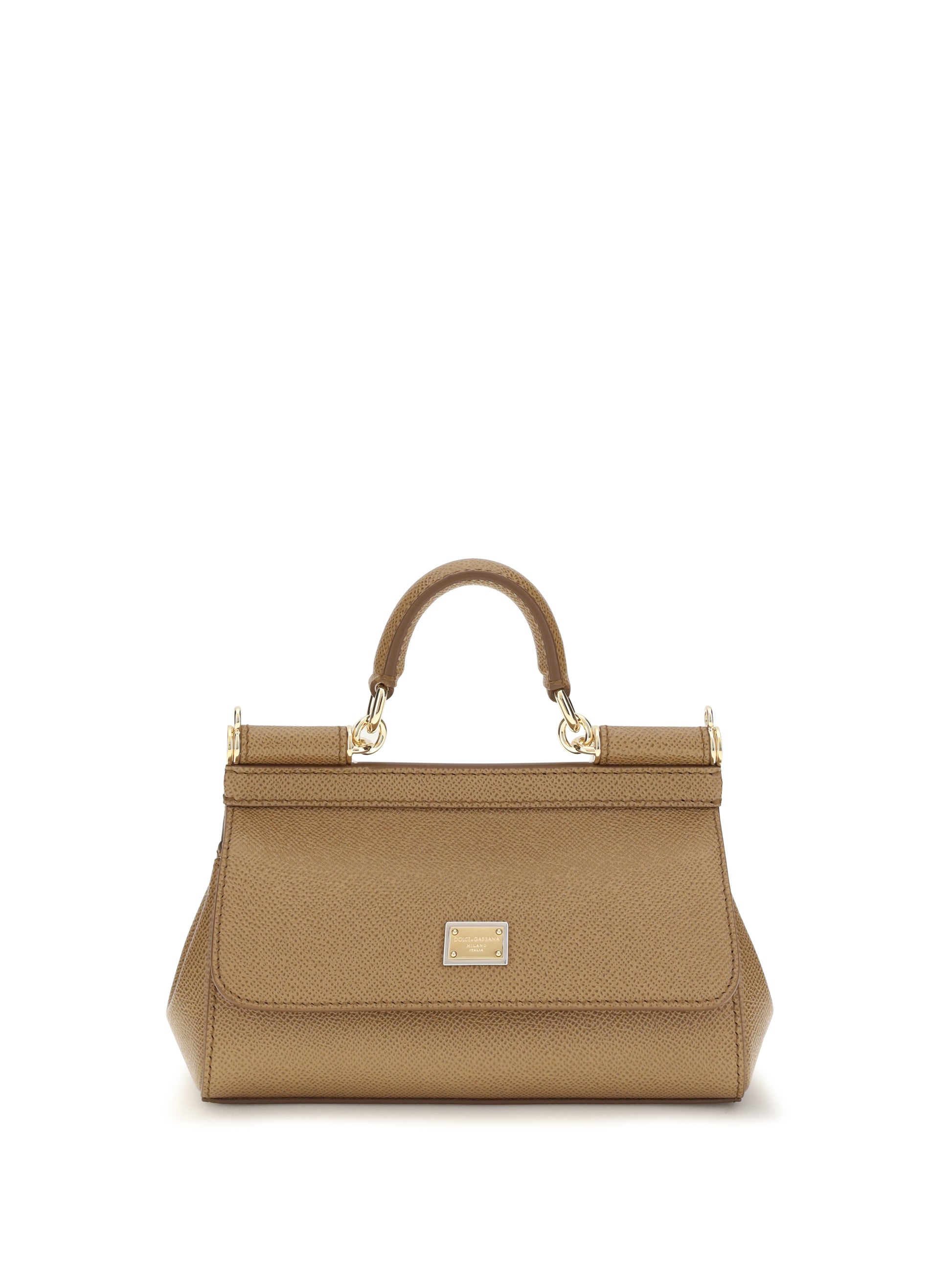 Dolce & Gabbana Women Sicily Small Leather Handbag DOLCE & GABBANA