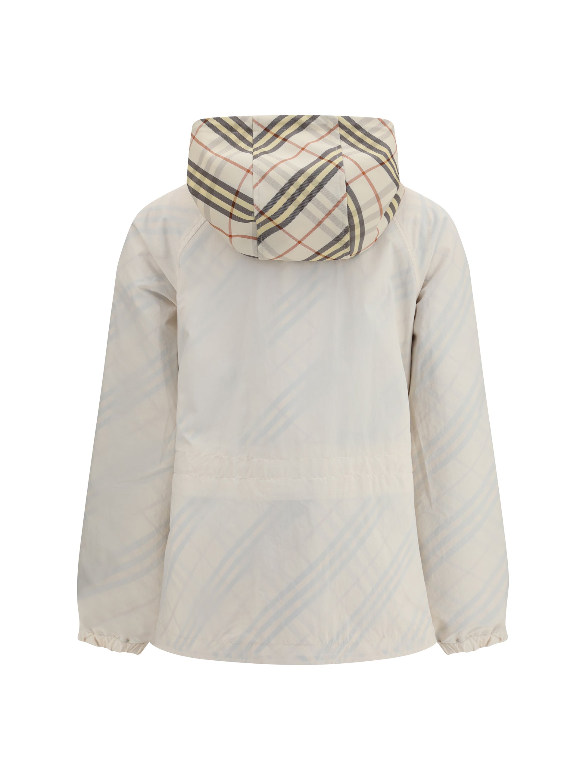 Burberry Women Reversible Check Hooded Jacket BURBERRY