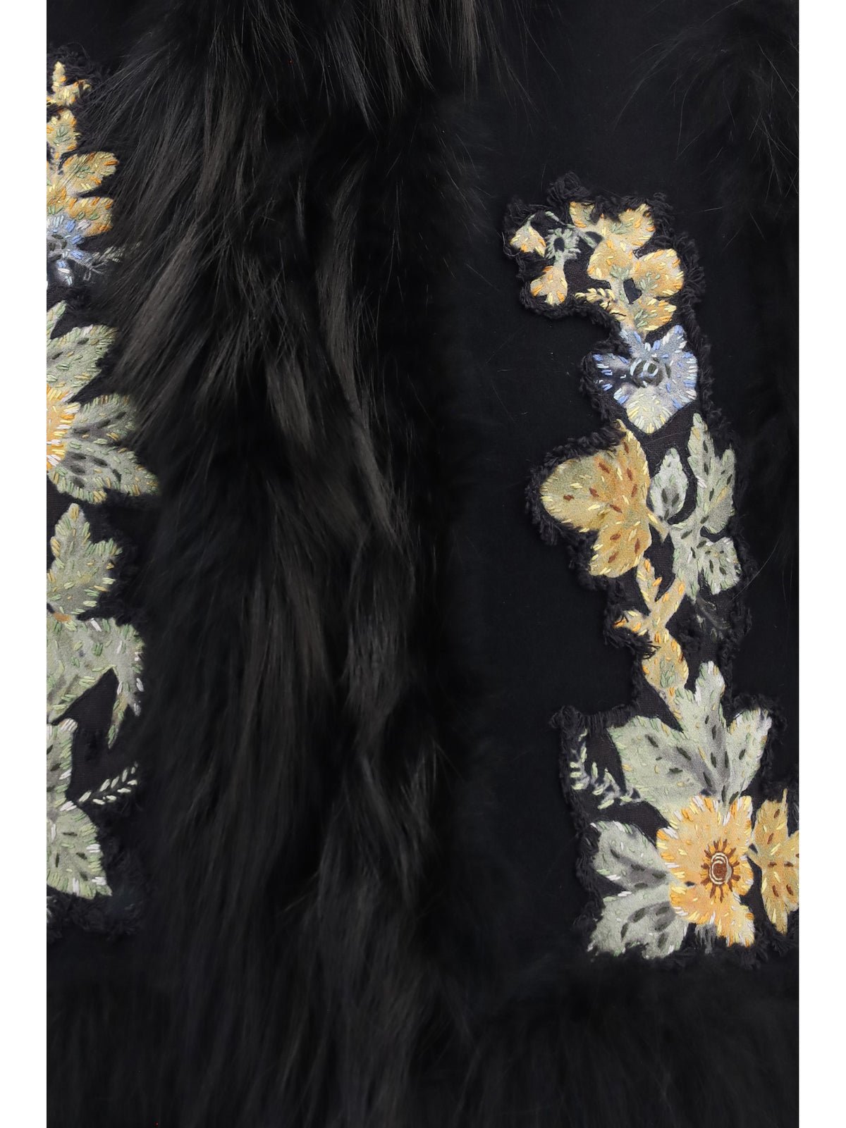 Fendi Women Gilet Panno + Floral FENDI