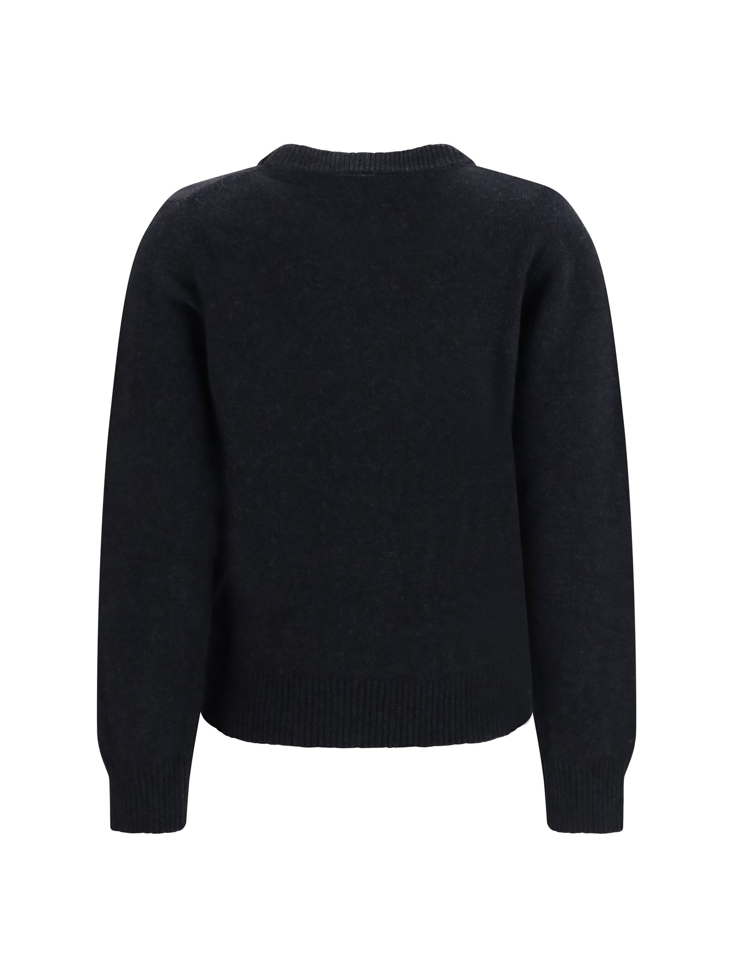 Ganni Women Wool Sweater Forest Teddy GANNI