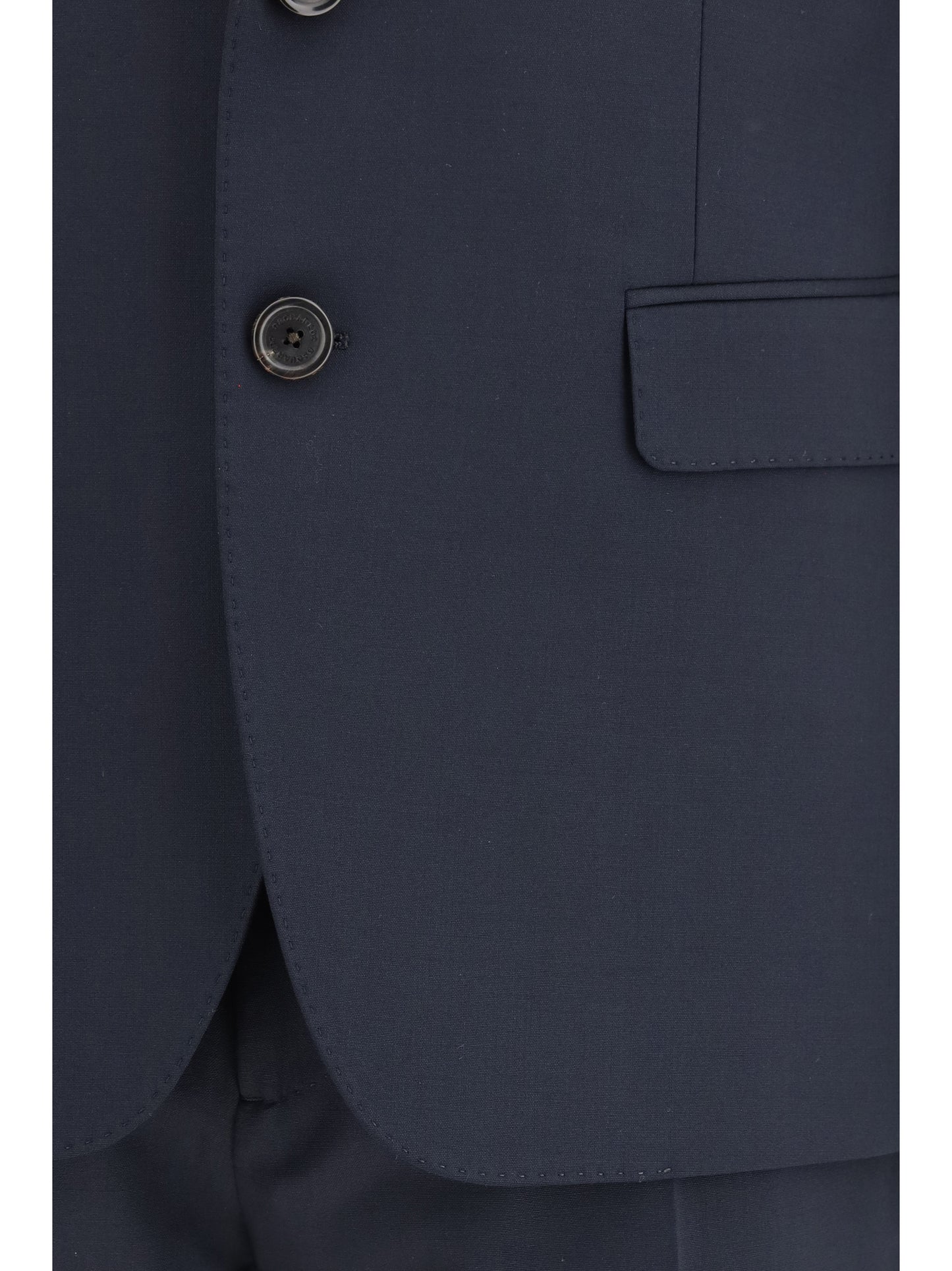 Dsquared2 Men Single-Breasted Wool-Blend Suit DSQUARED2