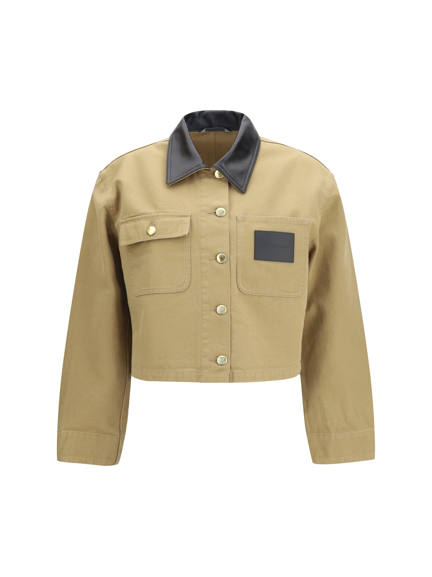 Balenciaga Women Heavy Cotton Cropped Jacket BALENCIAGA