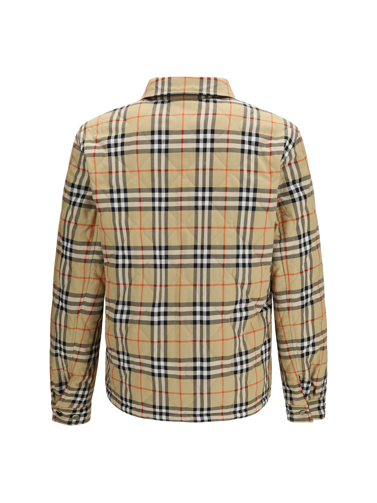 Burberry Men Brighton Reversible Quilted Nylon Shirt BURBERRY