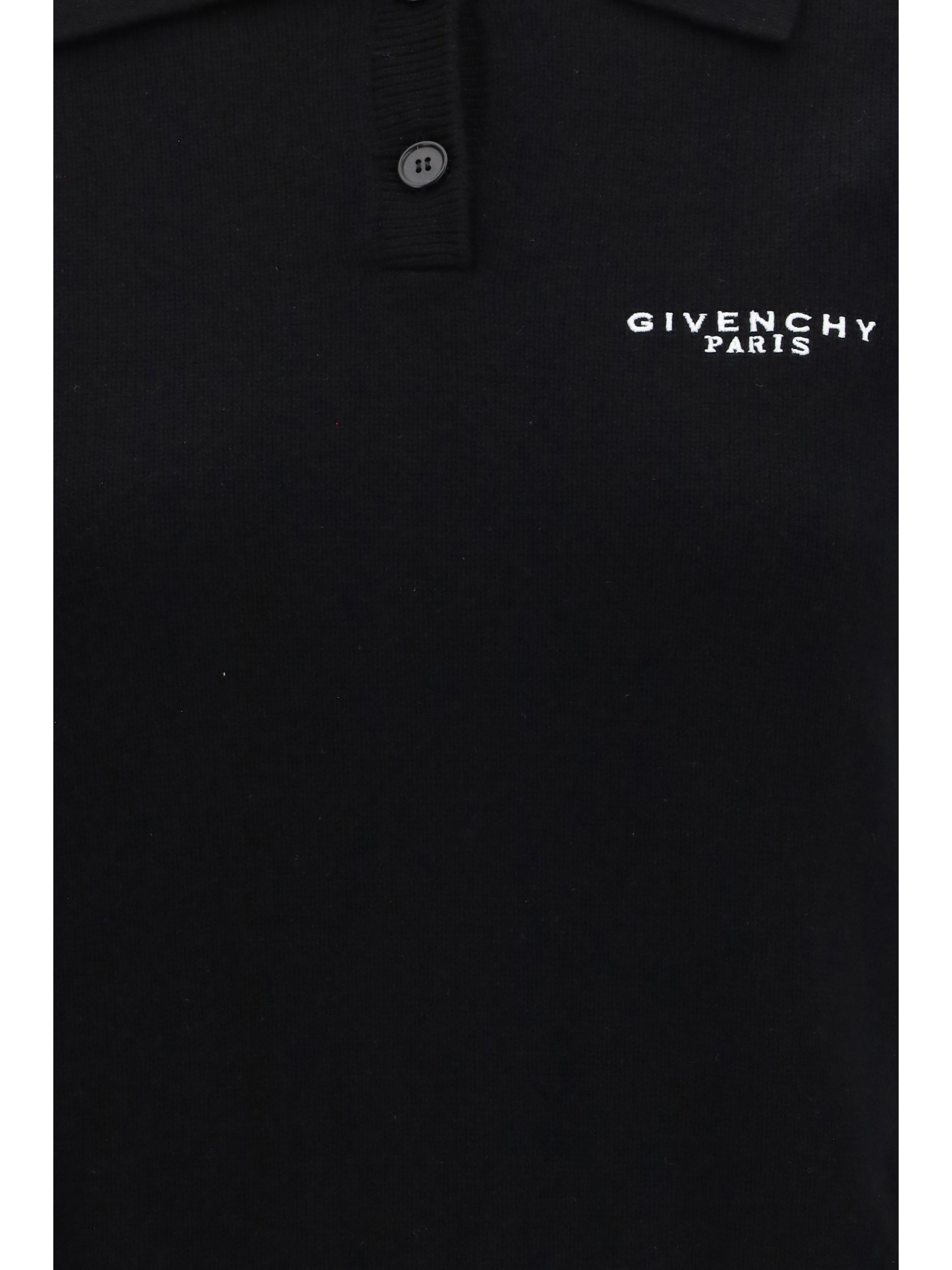 Givenchy Women Wool And Cashmere Polo Sweater GIVENCHY