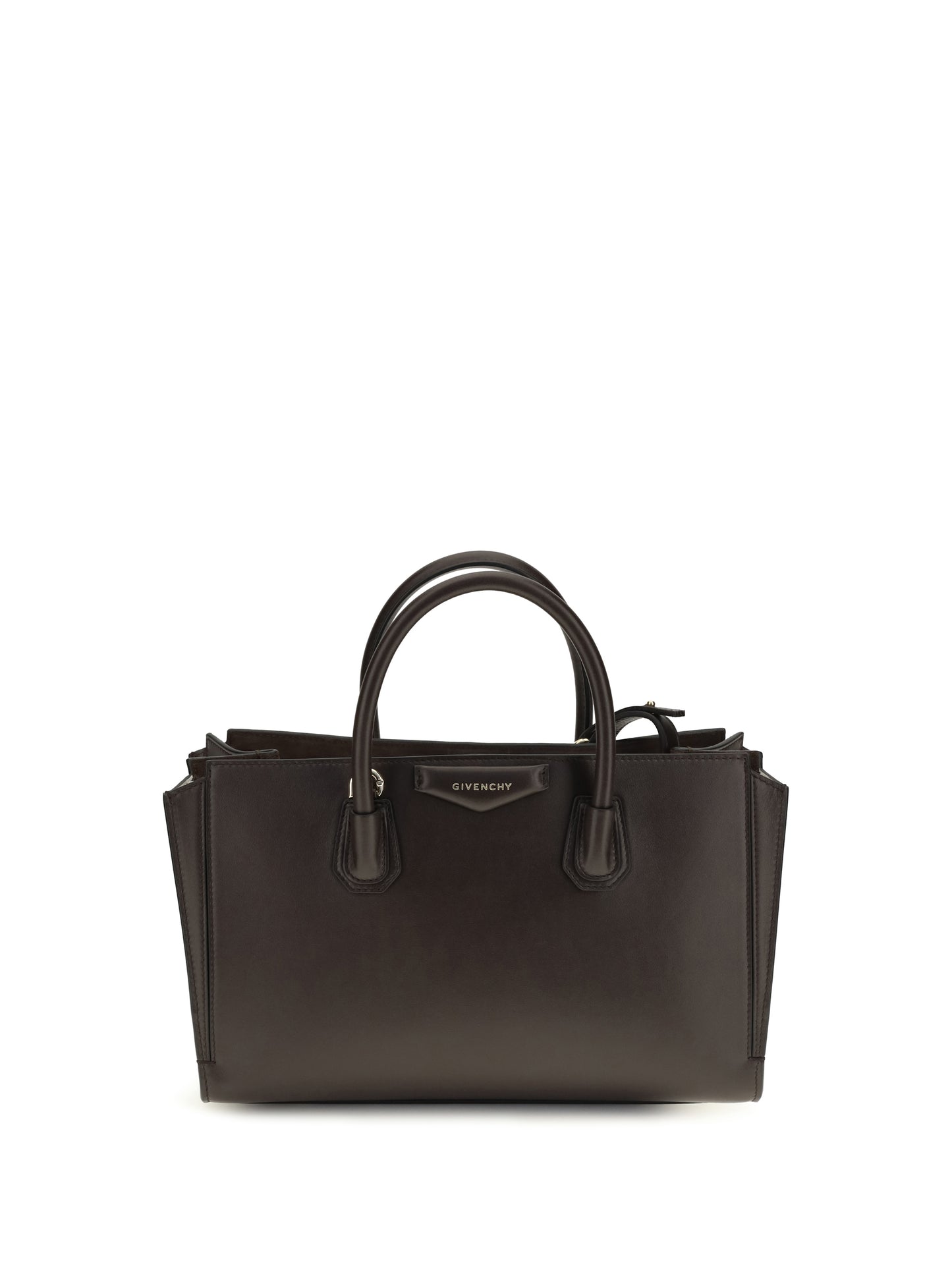 Givenchy Women Small Antigona Catchall Glossy Grained Leather Handbag GIVENCHY