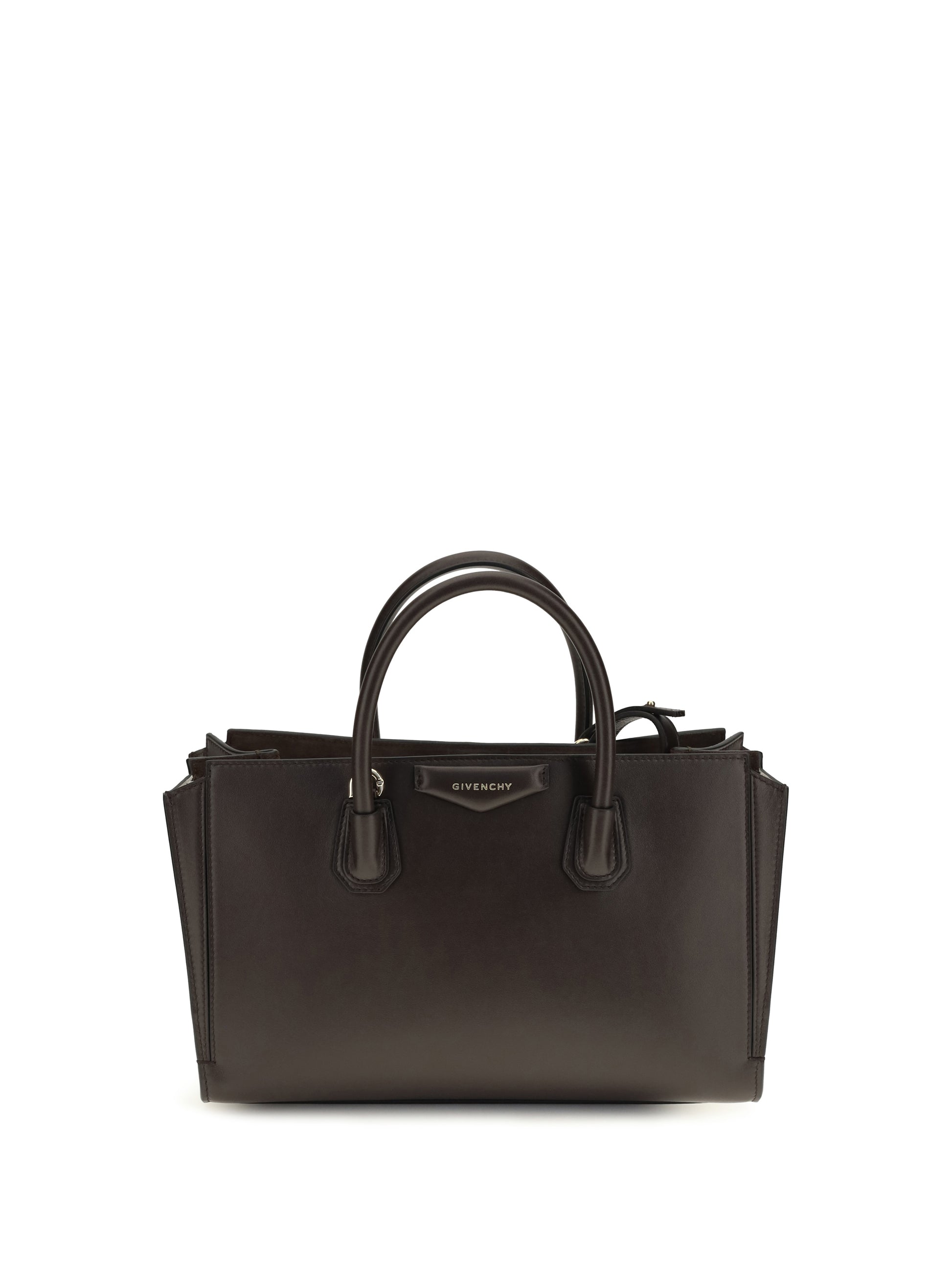 Givenchy Women Small Antigona Catchall Glossy Grained Leather Handbag GIVENCHY