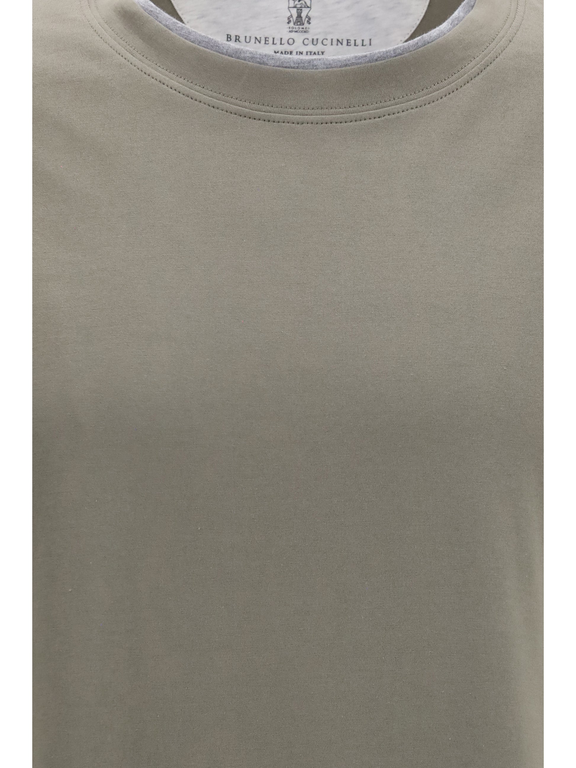 Brunello Cucinelli Men Cotton T-Shirt BRUNELLO CUCINELLI