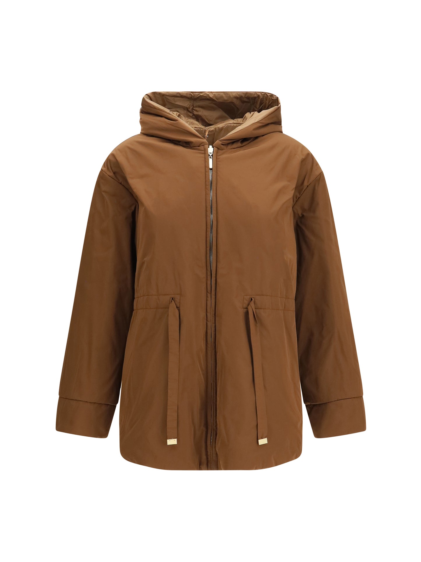 Max Mara The Cube Women Reversible Padded Parka In Radzmir And Water Repellent Canvas MAX MARA THE CUBE