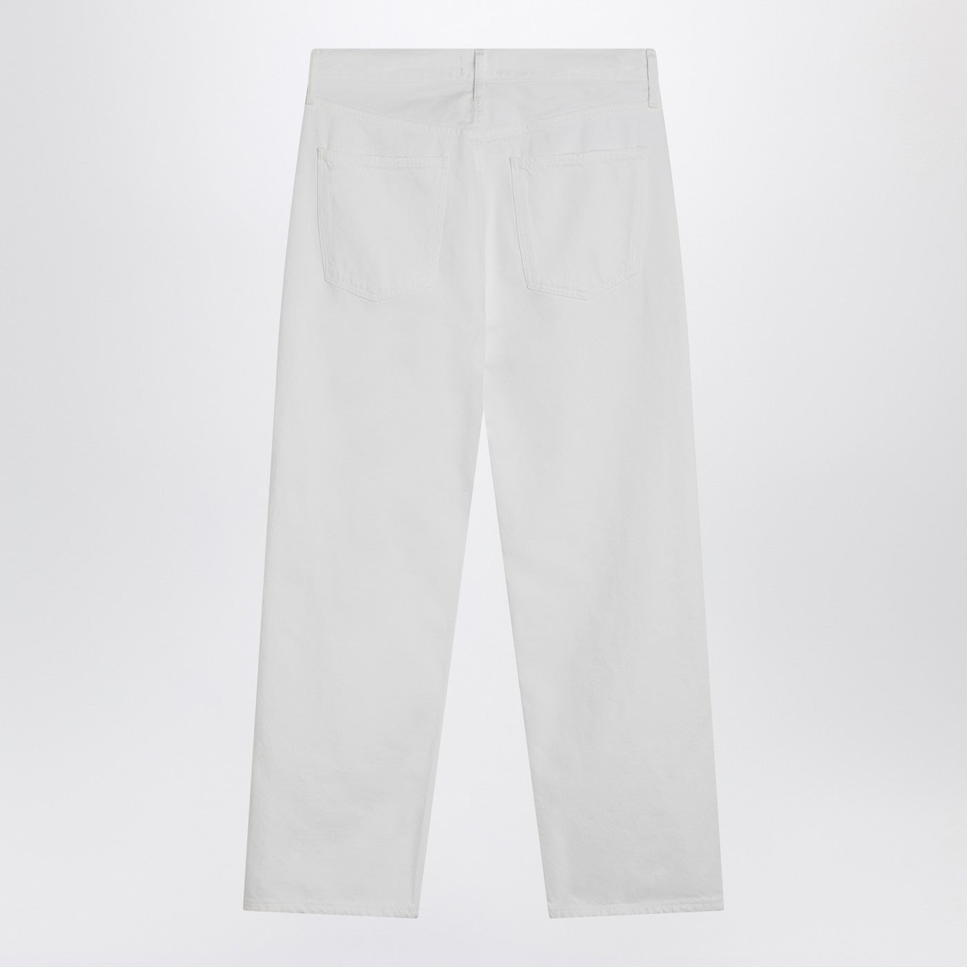 Agolde White Jeans In Regenerated Denim Men AGOLDE