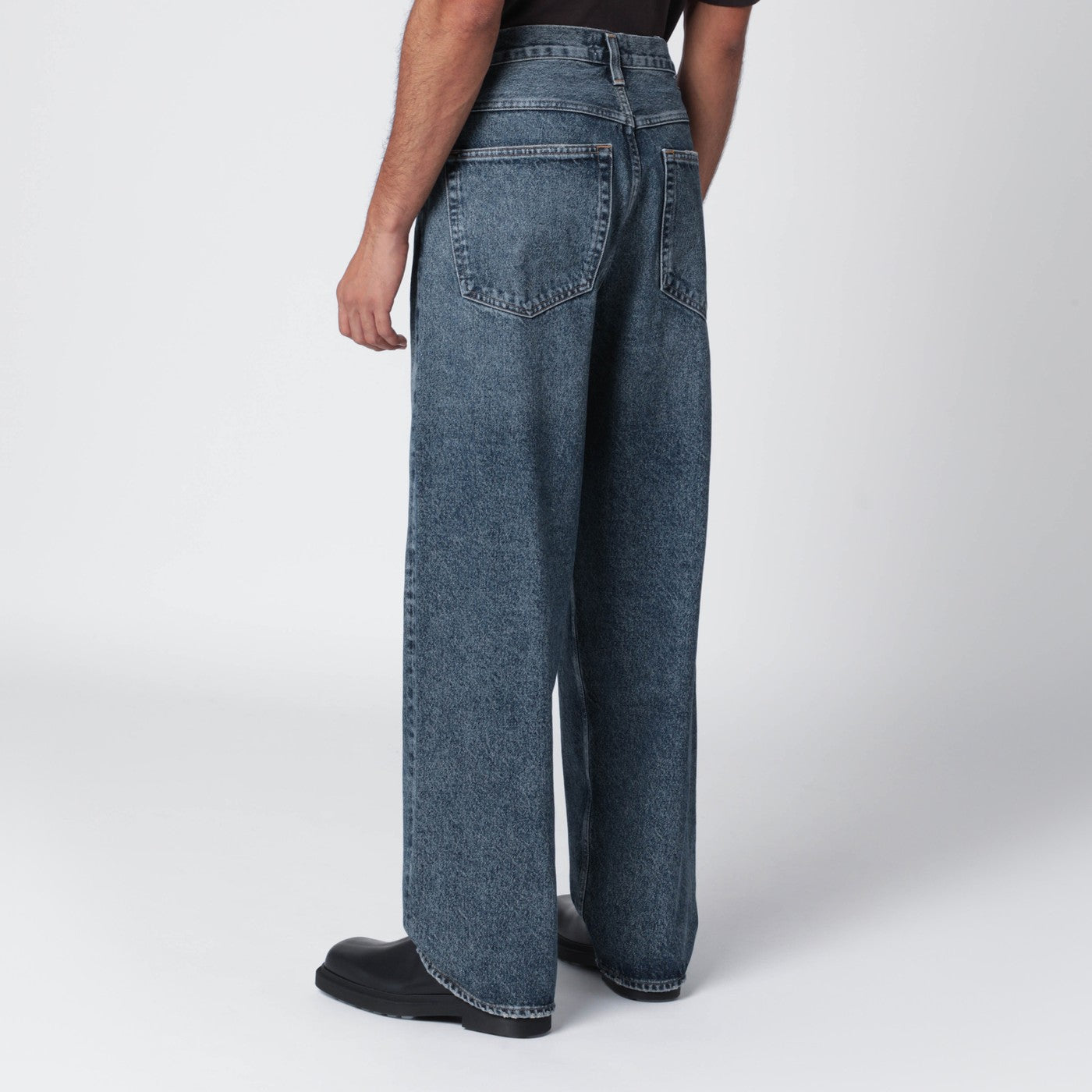 Agolde Wide Dark Vintage Indigo Fusion Jeans Men AGOLDE