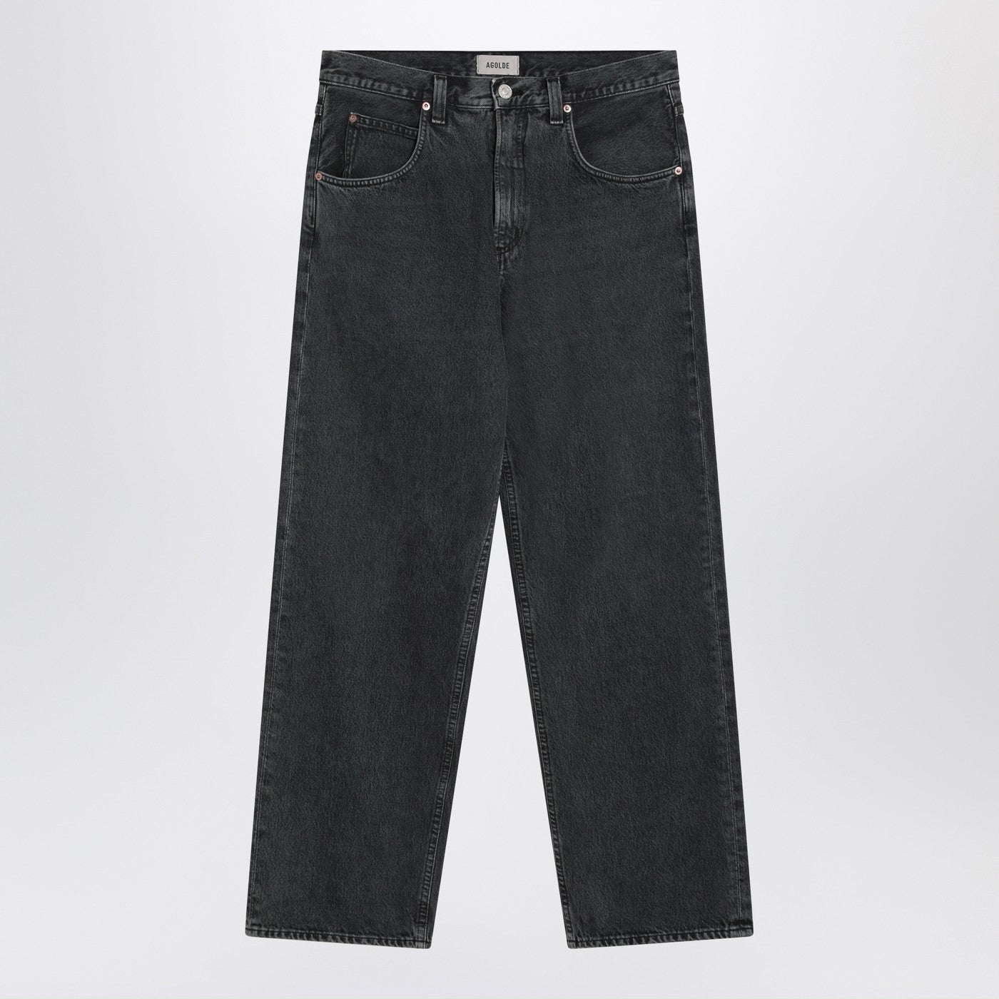 Agolde Gray Jeans In Regenerated Denim Men AGOLDE