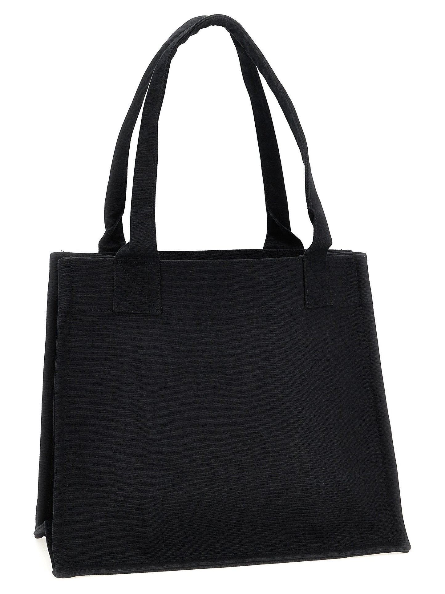 Ganni Women 'Large Easy Shopper Contrasted Logo' Shopping Bag GANNI