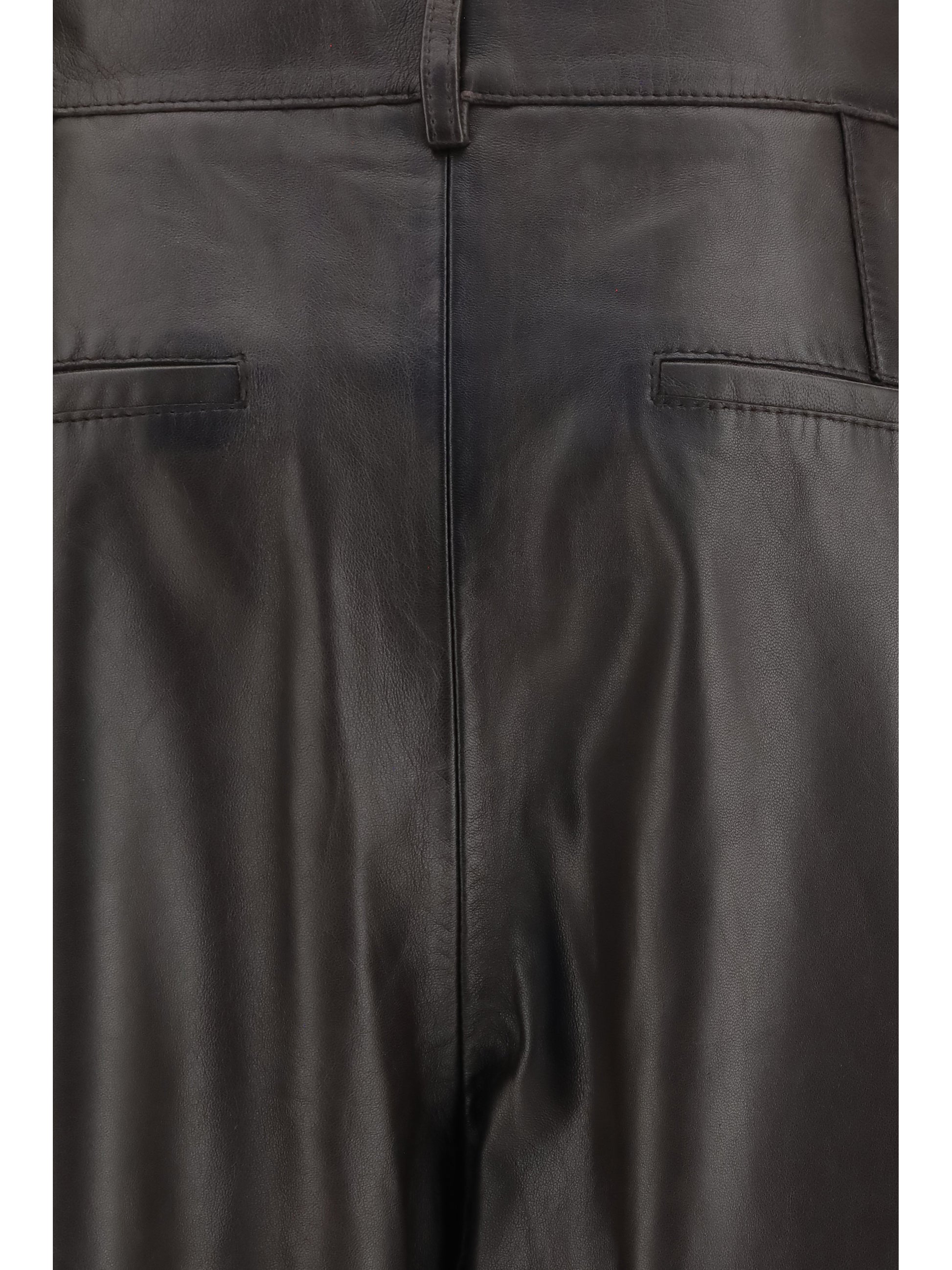 P.A.R.O.S.H. Women Leather Pants P.A.R.O.S.H.