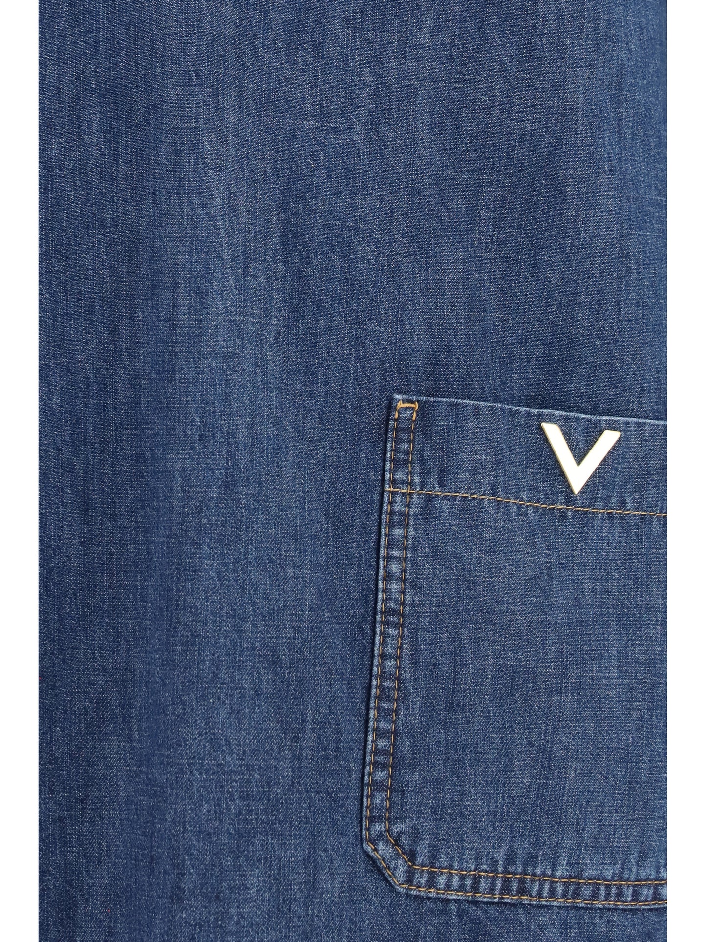 Valentino Women Denim Shirt VALENTINO