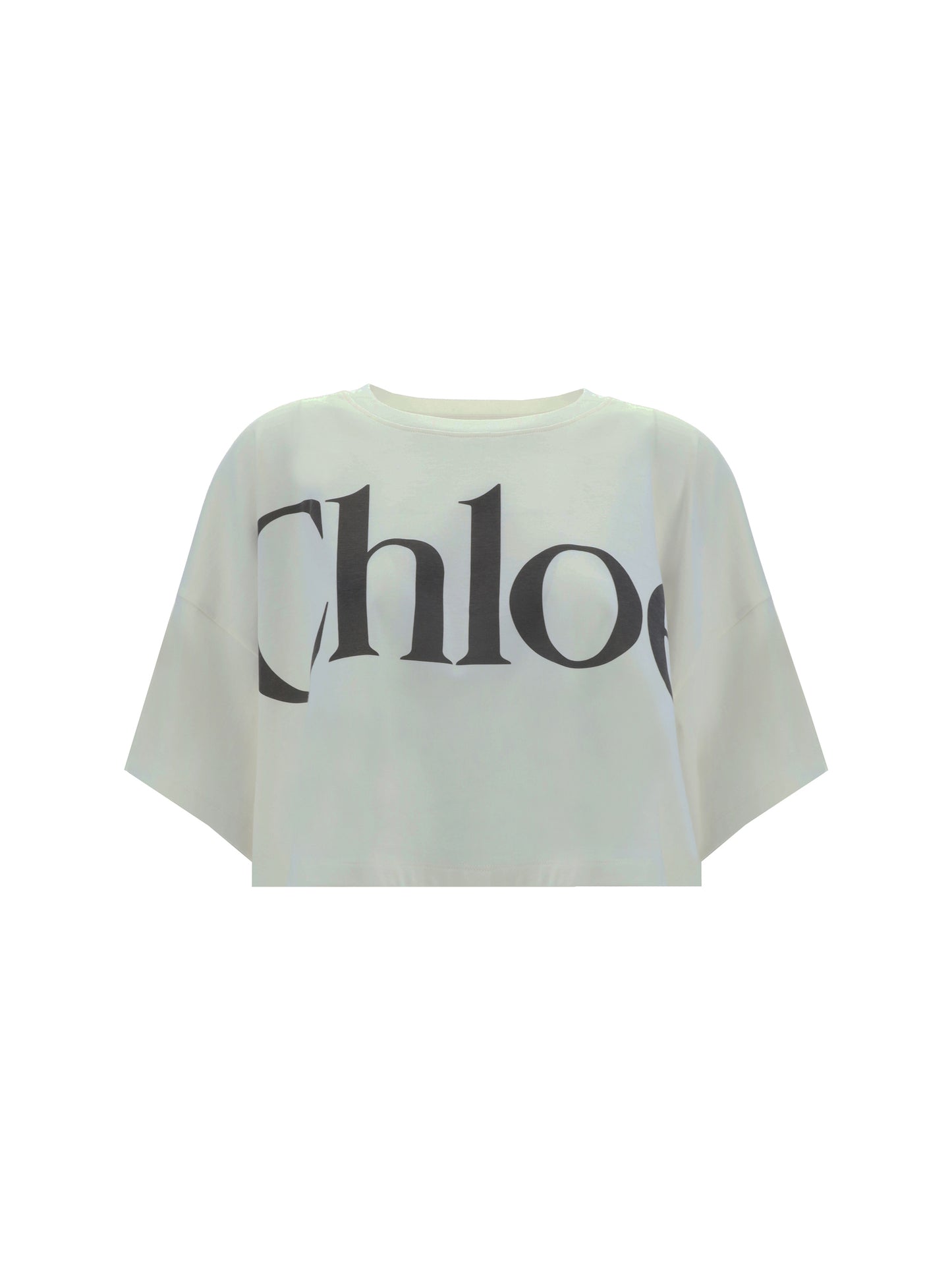 Chloé Women Cropped T-Shirt CHLOE