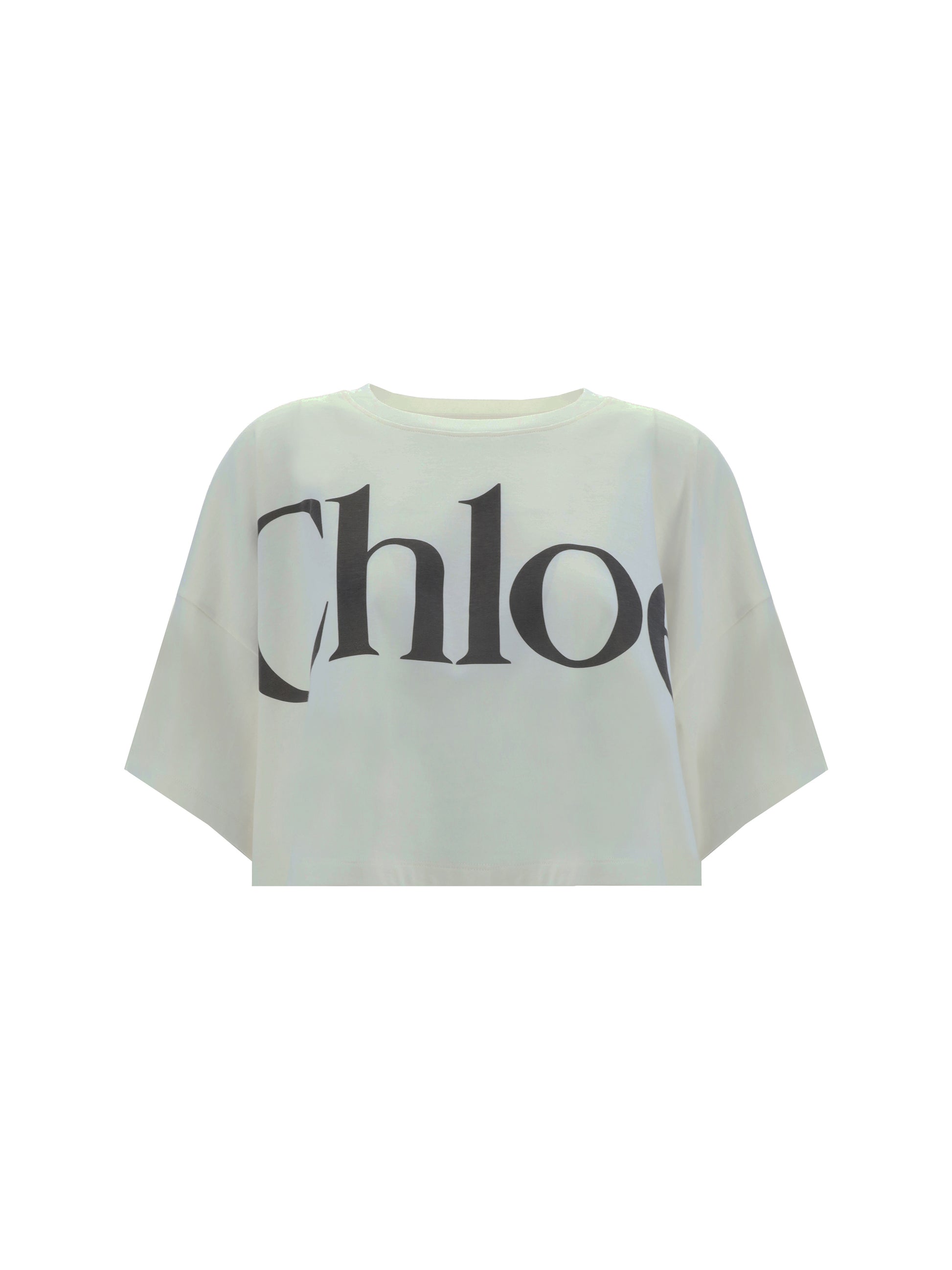 Chloé Women Cropped T-Shirt CHLOE