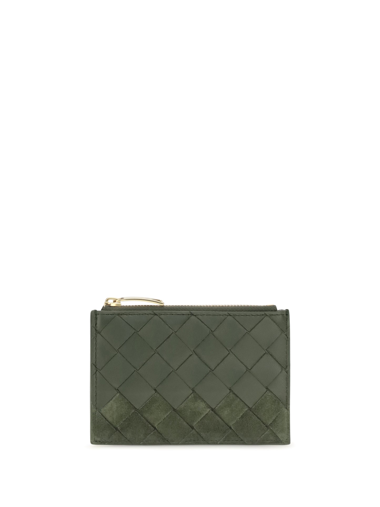 Bottega Veneta Women Intrecciato Zip Cardholder BOTTEGA VENETA