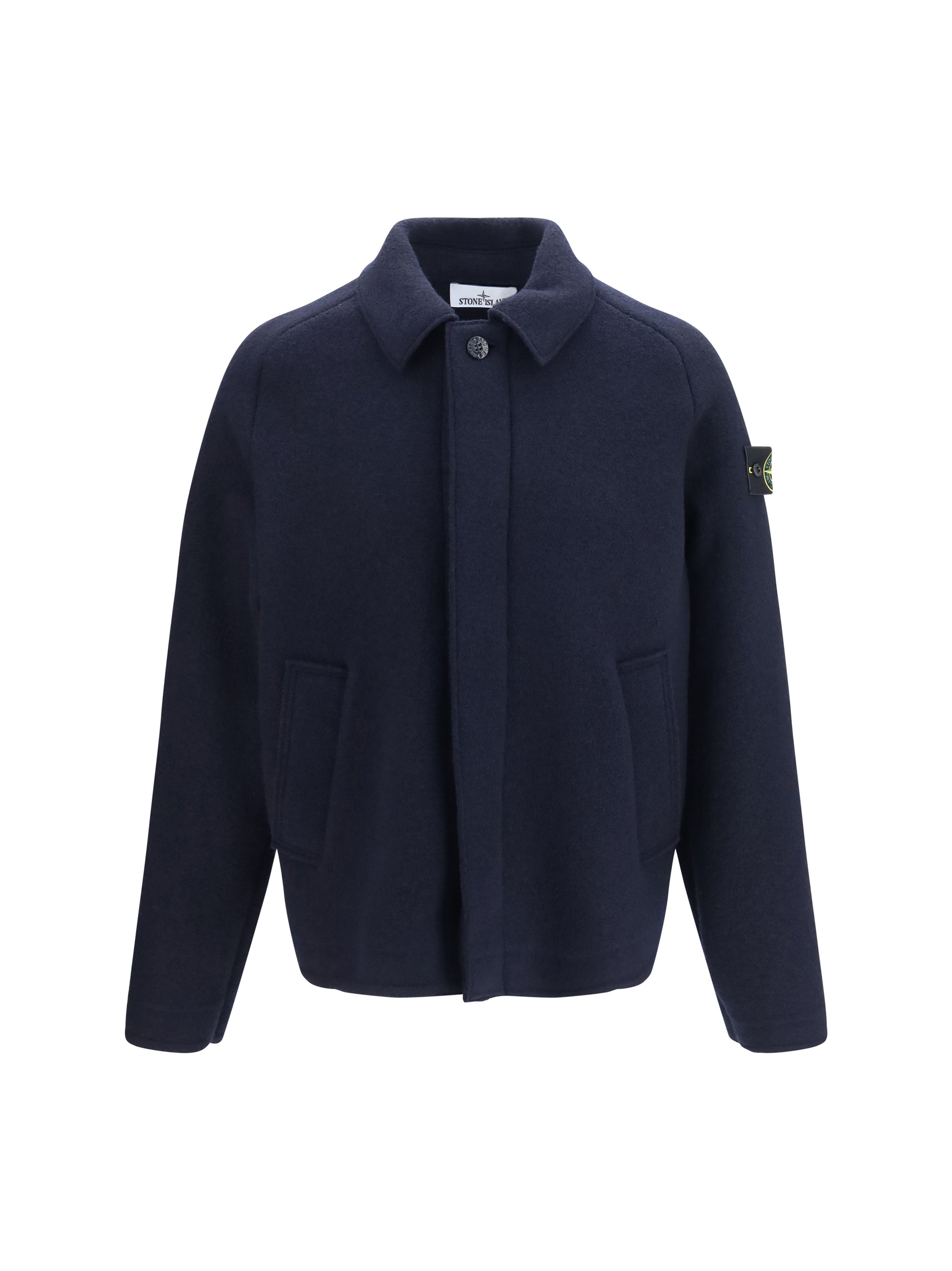 Stone Island Men Virgin Wool Jacket STONE ISLAND