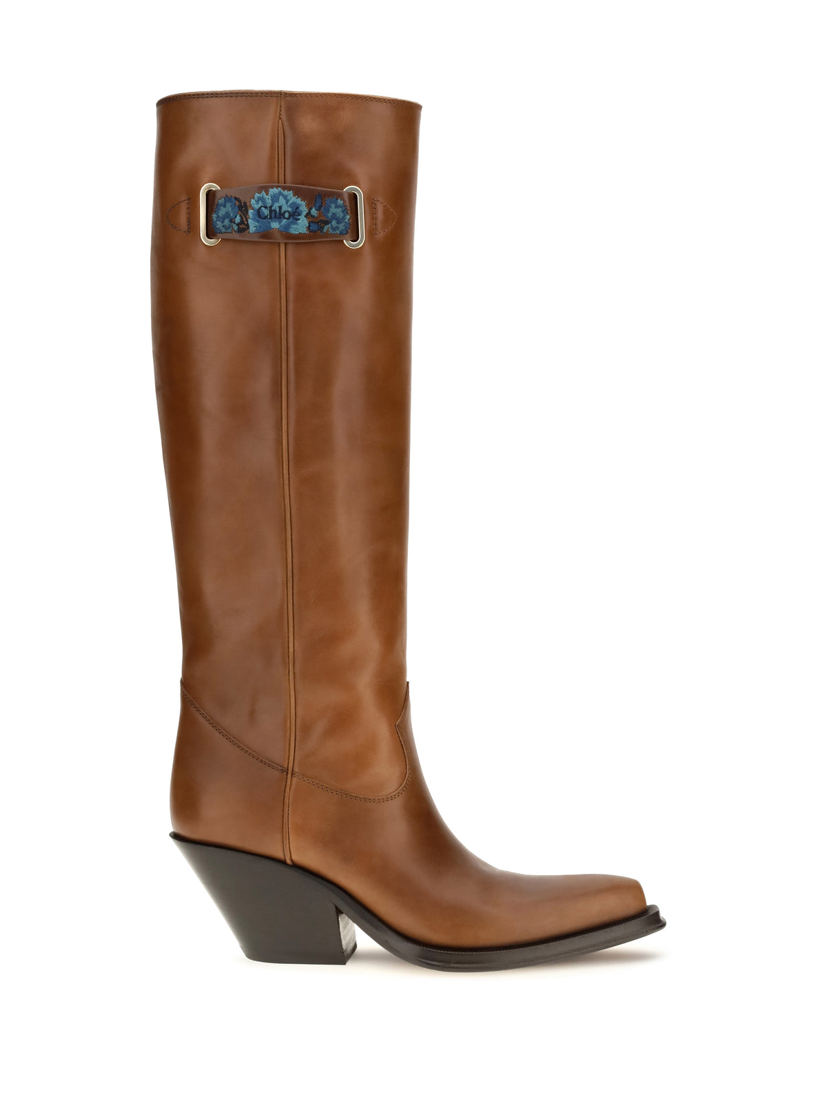 Chloé Women Azelan Over-The-Knee Leather Boots CHLOE