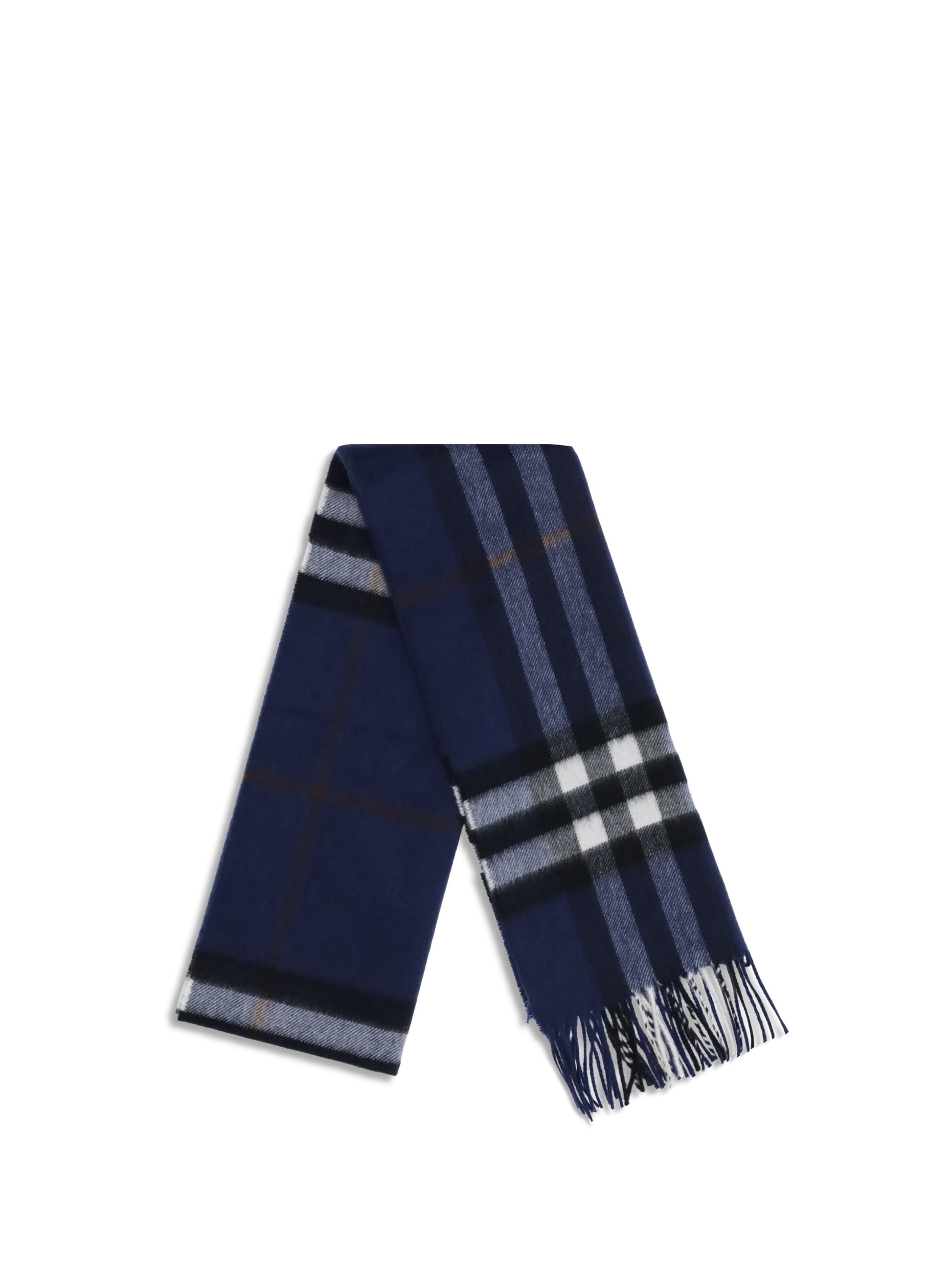 Burberry Men Cashmere Check Pattern Scarf BURBERRY