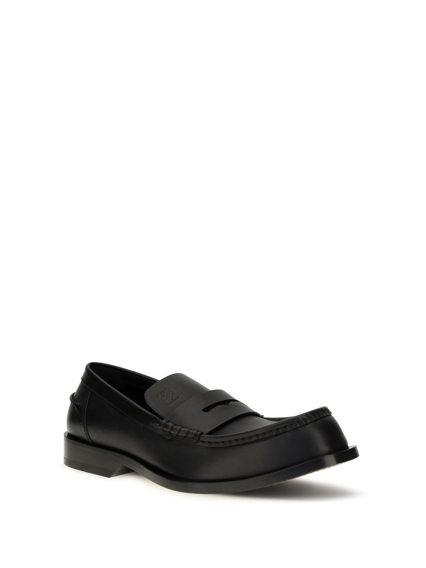 Loewe Men Bobine Polished Calfskin Loafers LOEWE