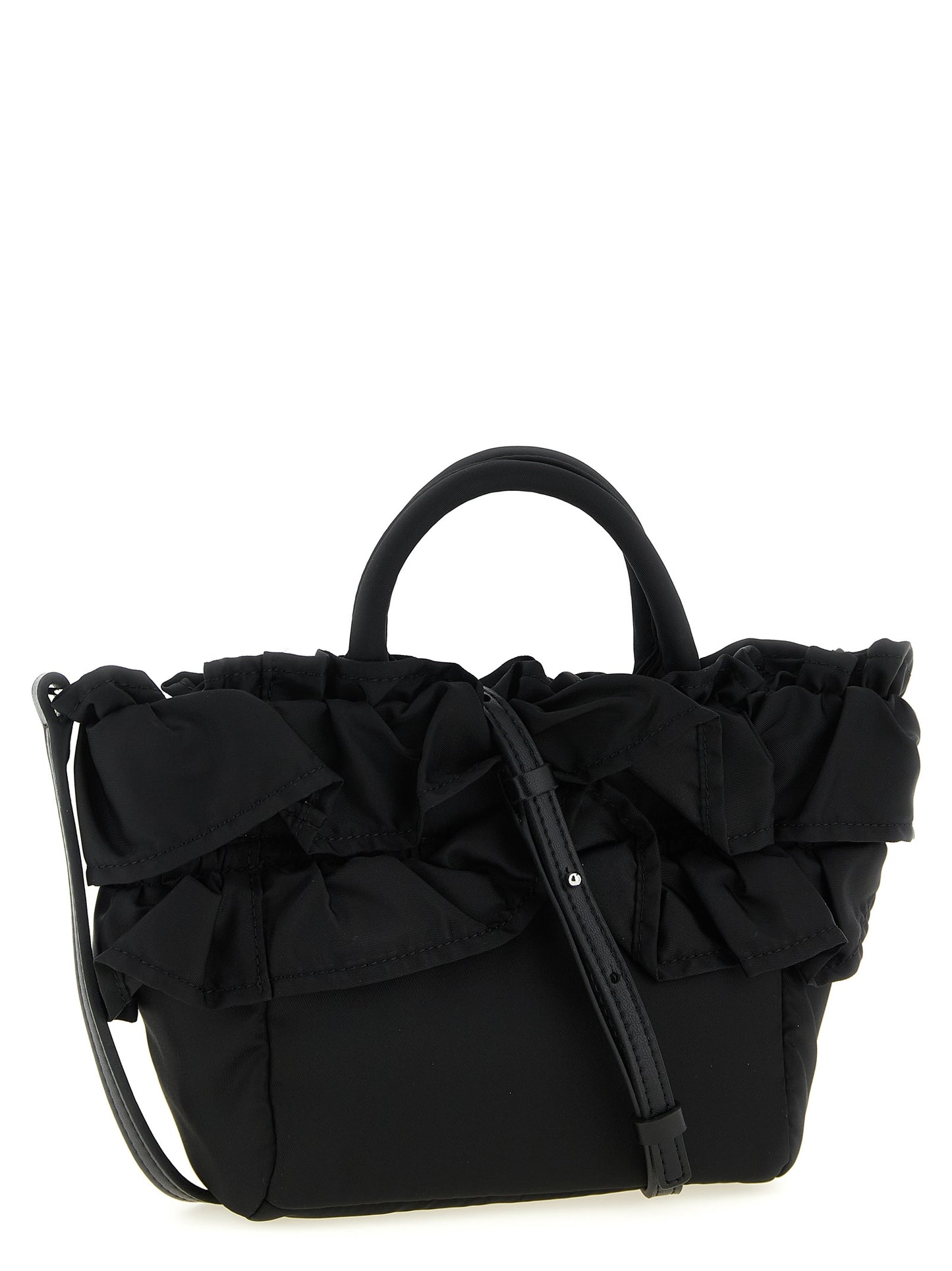 Ganni Women 'Mini Shopper Ruffle' Handbag GANNI