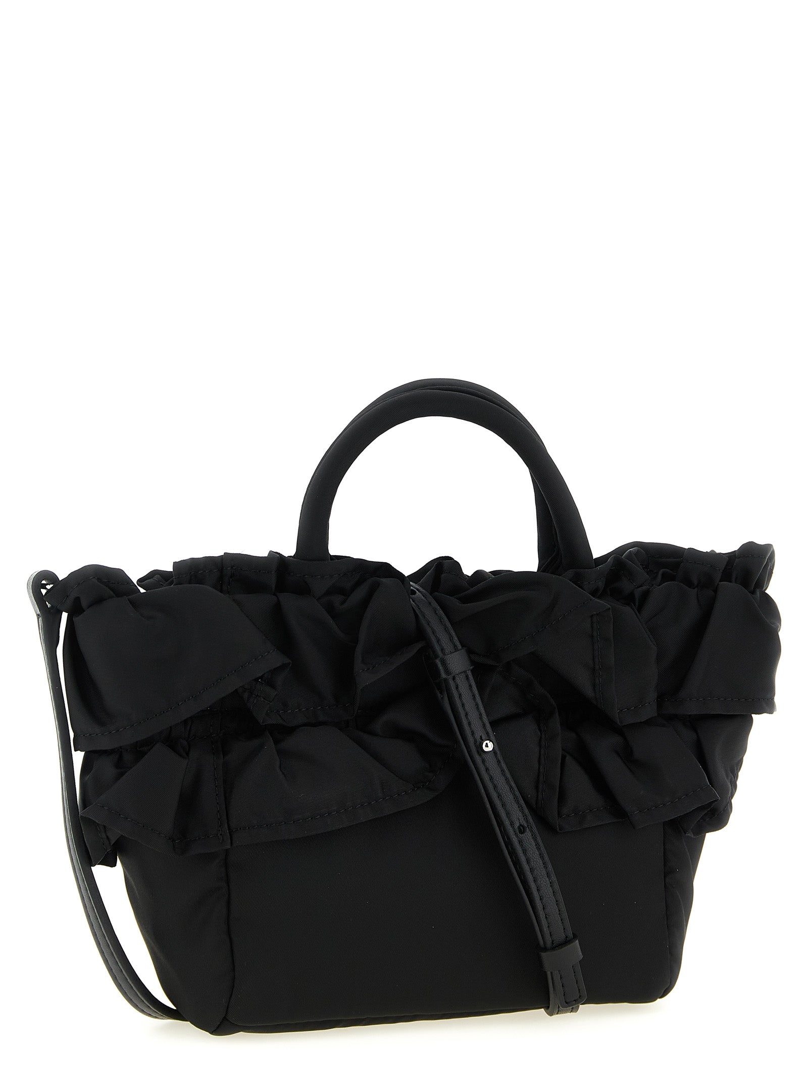 Ganni Women 'Mini Shopper Ruffle' Handbag GANNI