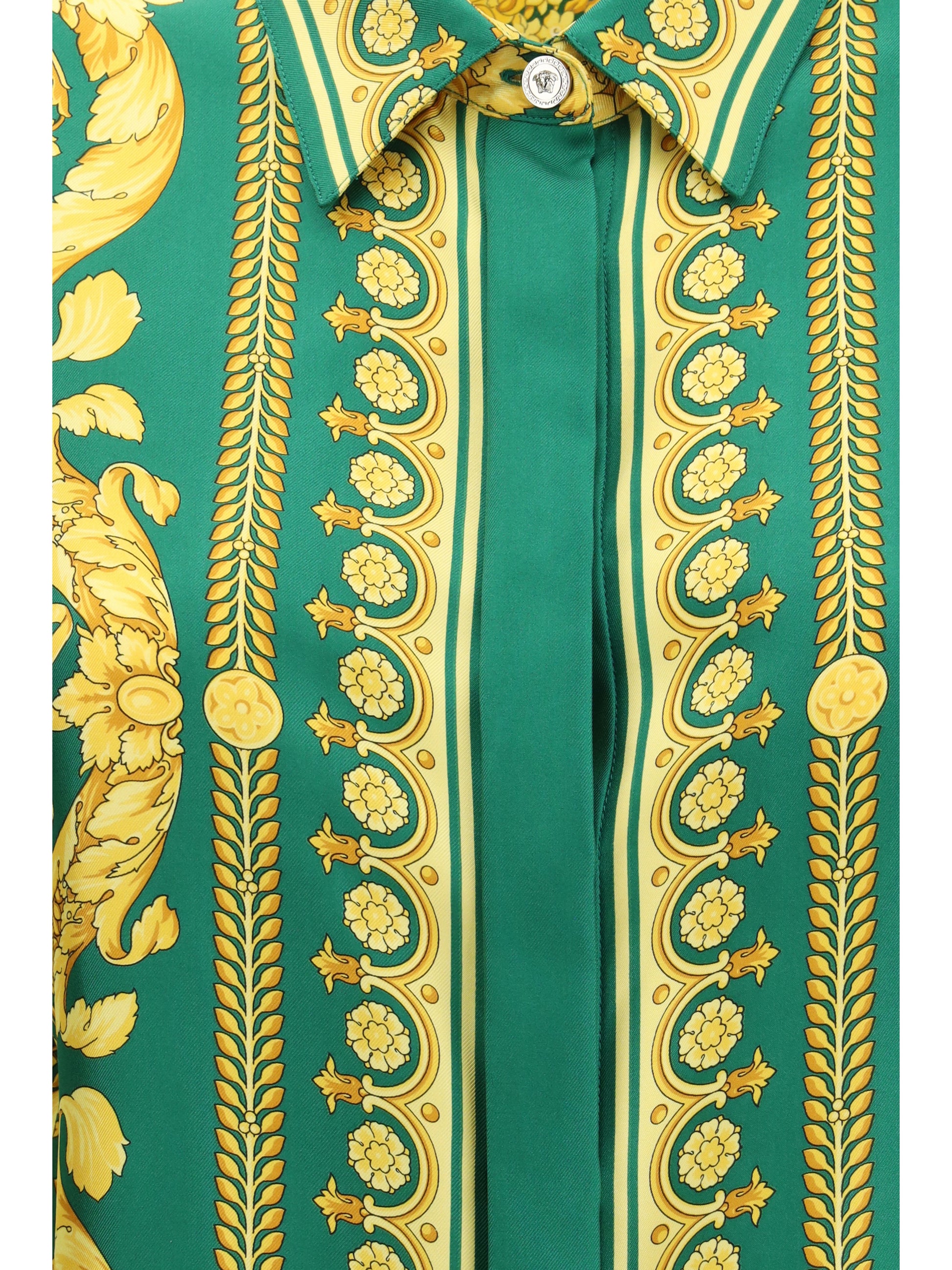 Versace Women Printed Silk Shirt VERSACE